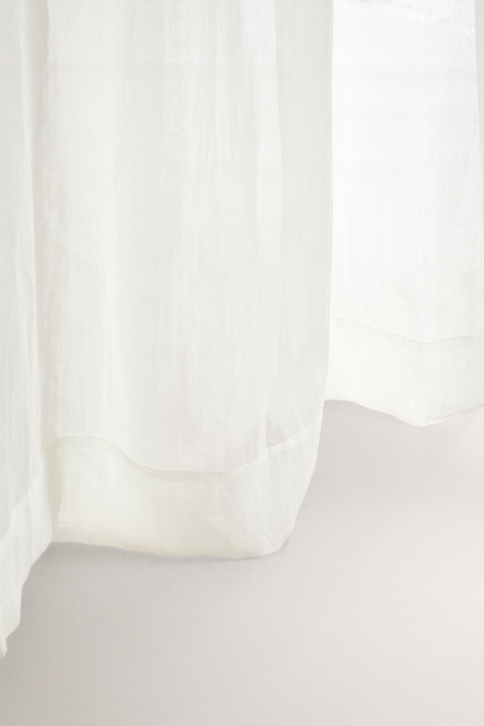 VERY LOW OPACITY SHEER CURTAIN