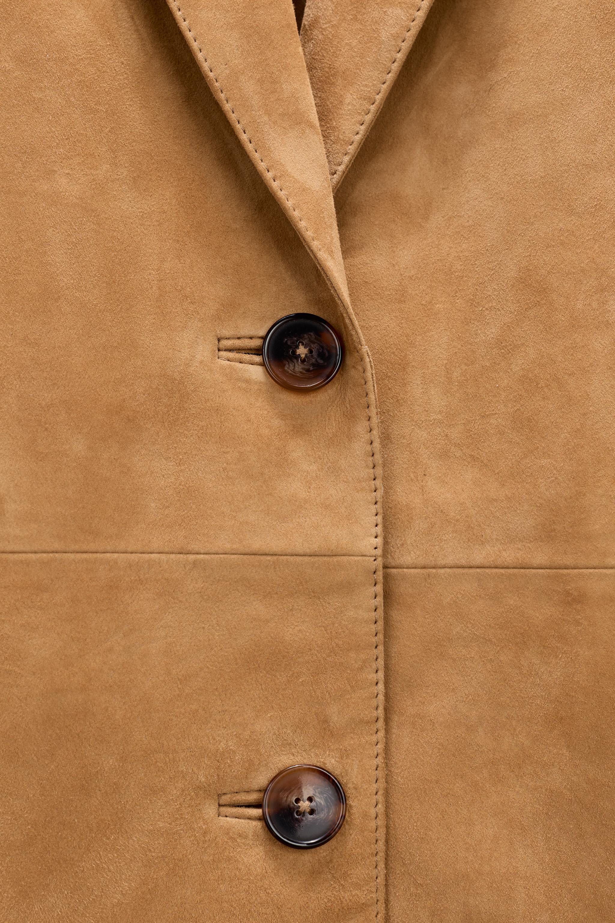 LIMITED EDITION 100% SUEDE LEATHER BLAZER