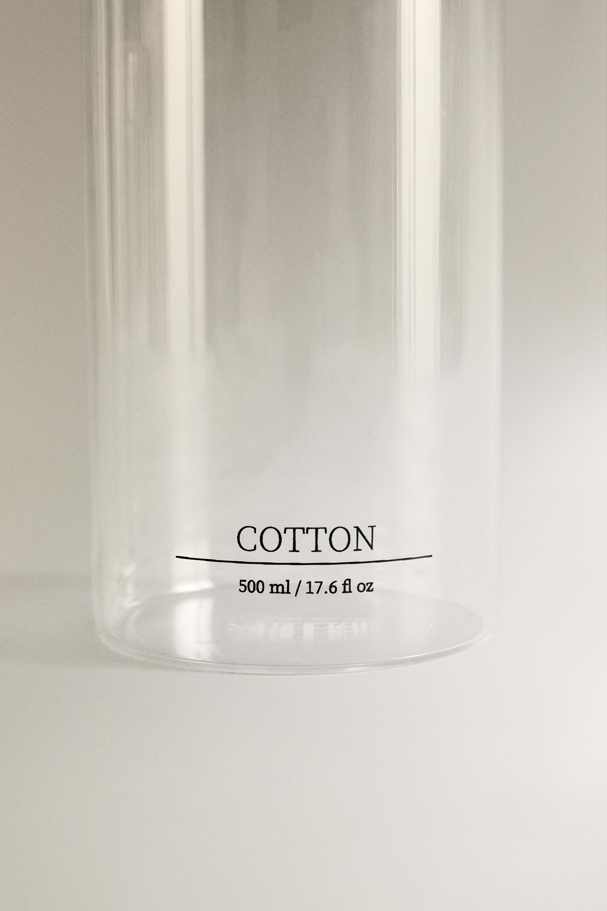 BOROSILICATE BATHROOM JAR WITH TEXT