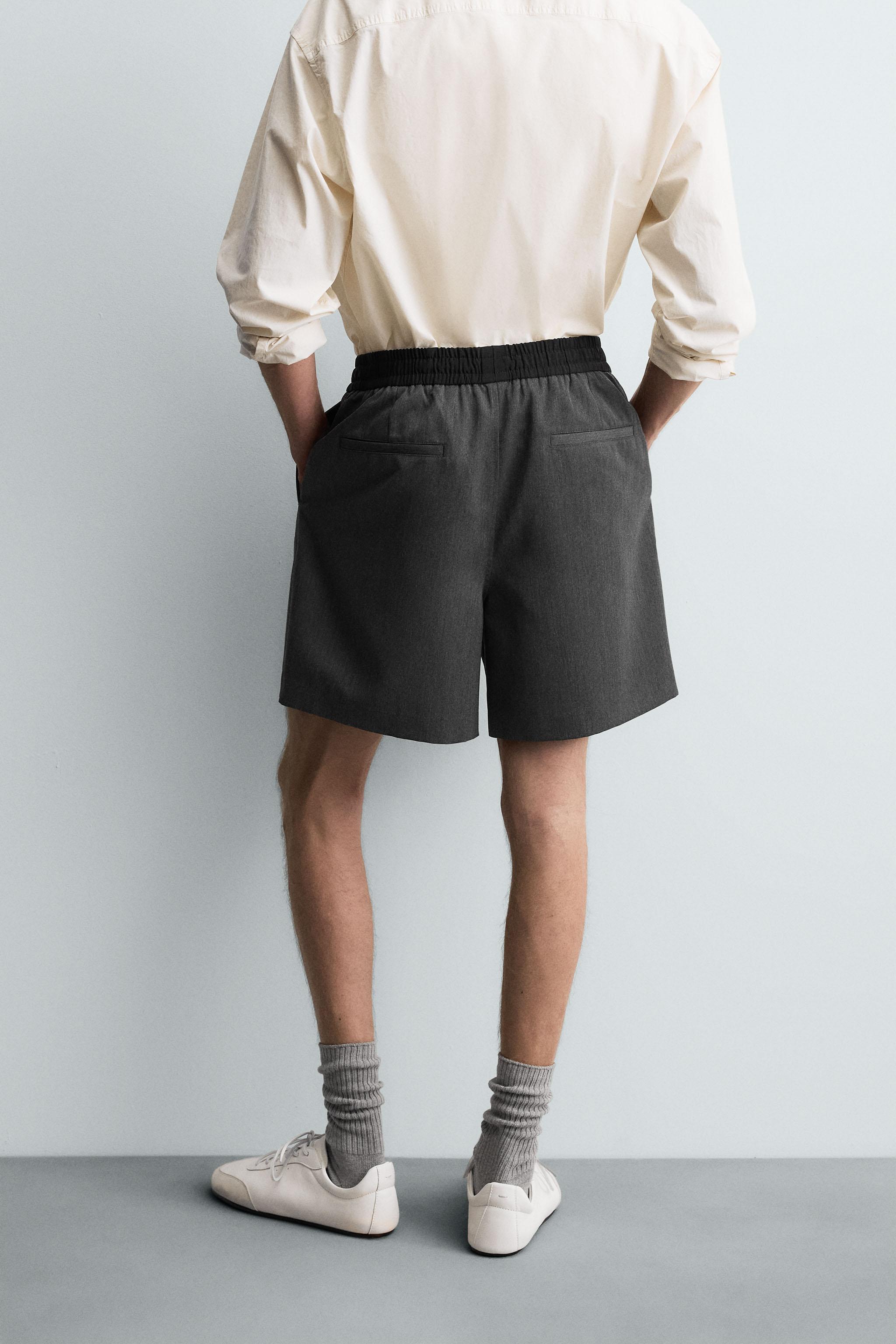 CONTRAST WAIST SHORTS