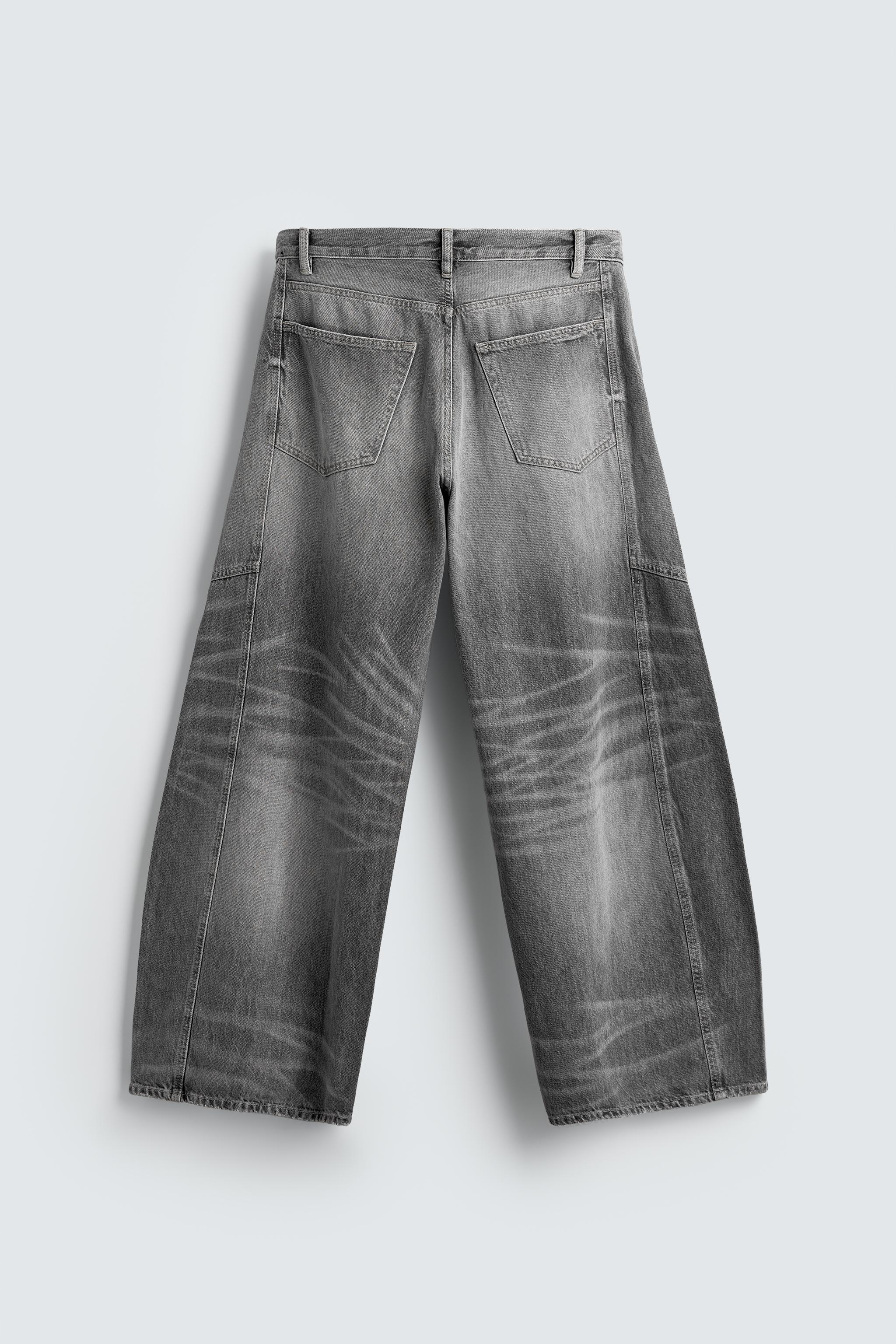 TWISTED SEAM BALLOON FIT JEANS