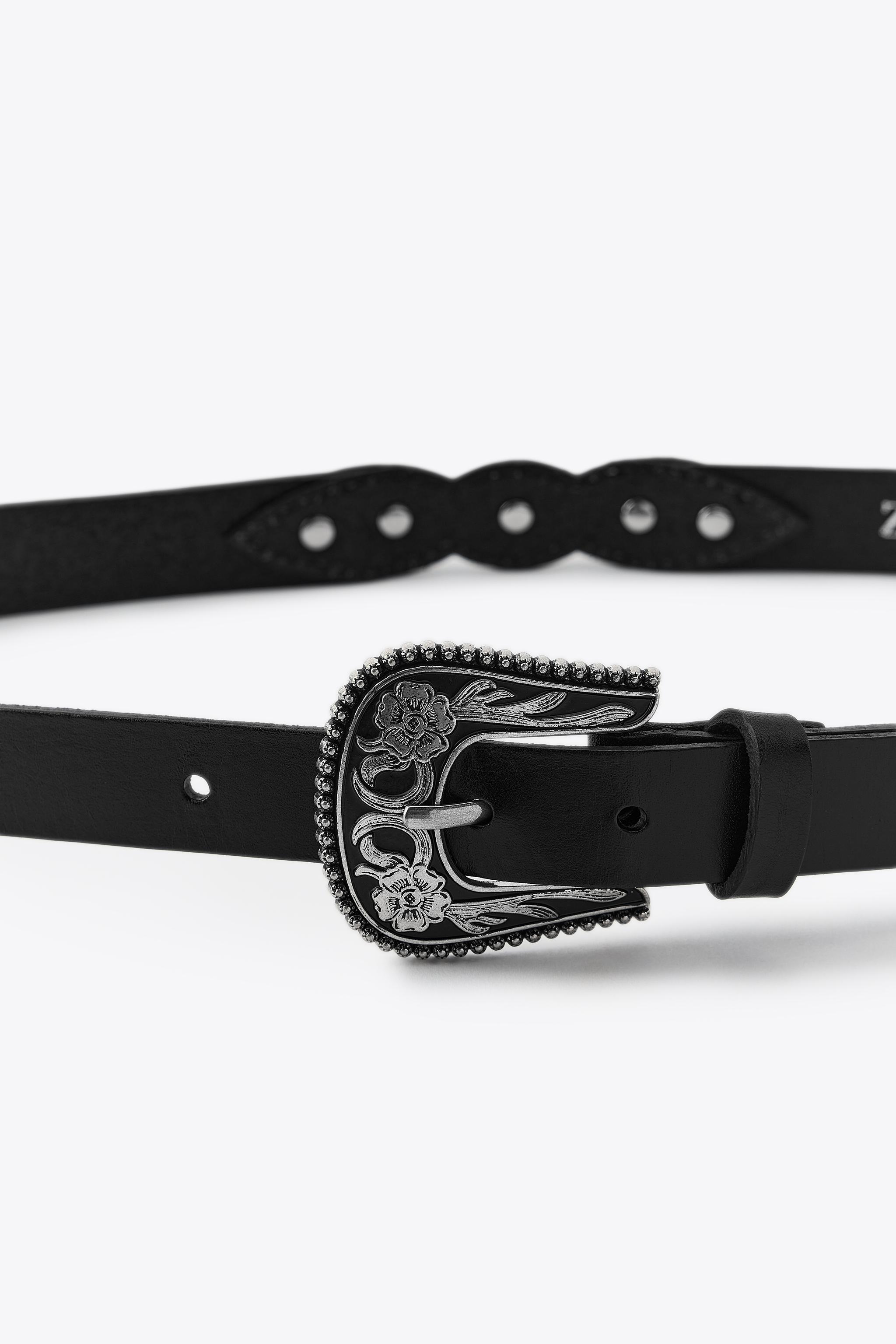 COWBOY LEATHER BELT