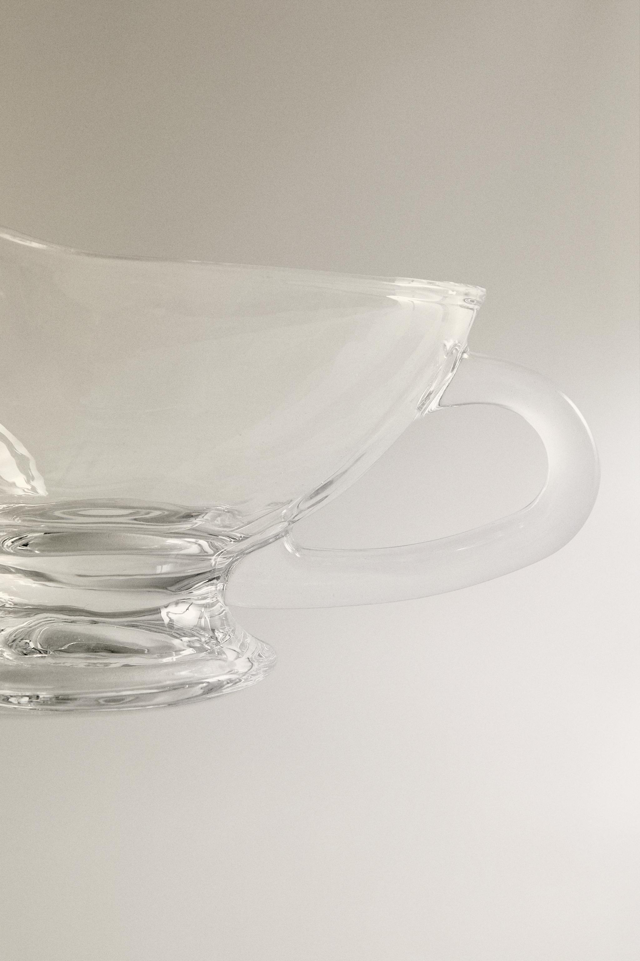 GLASS SAUCE PITCHER