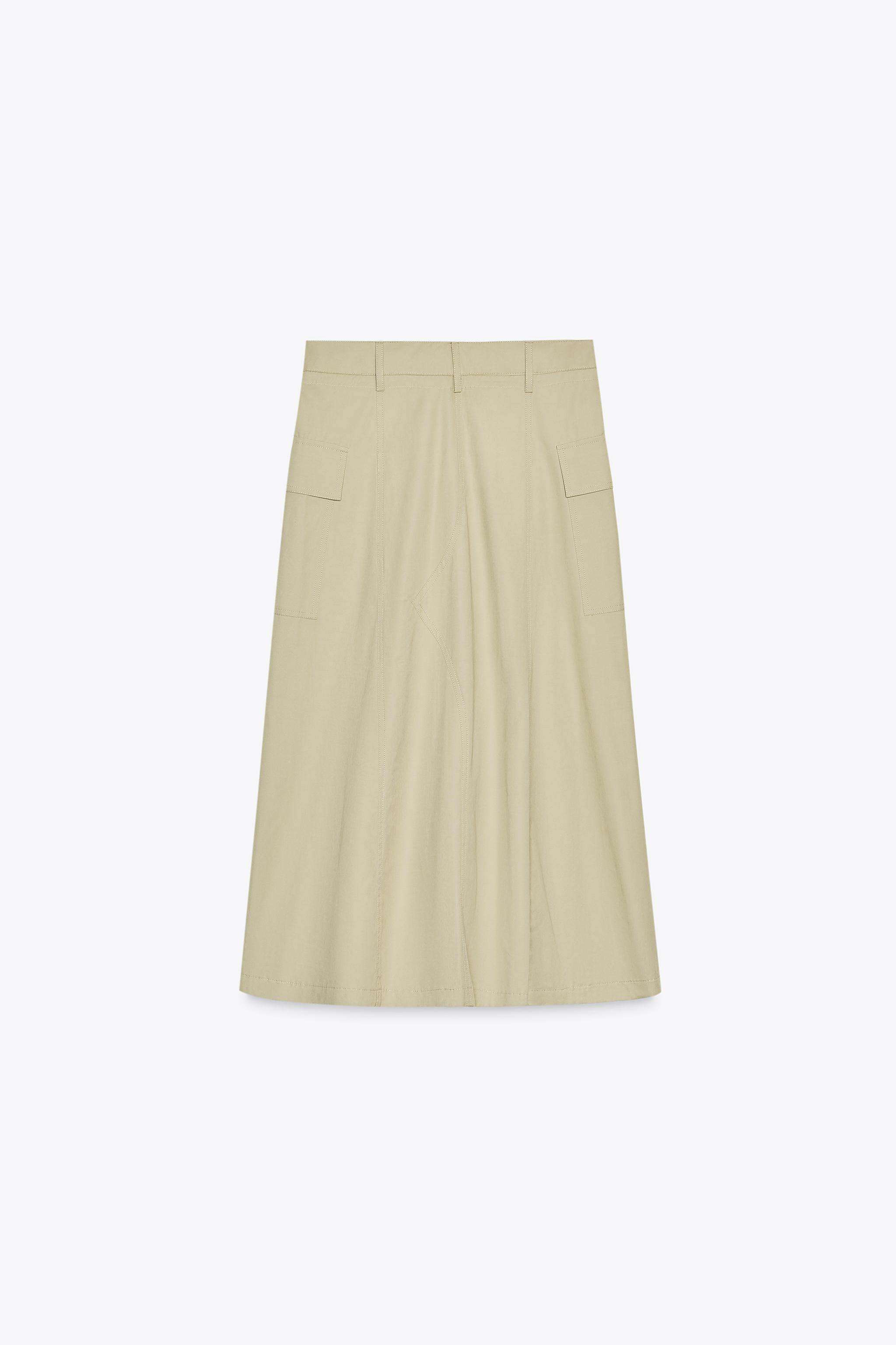 CARGO MIDI SKIRT