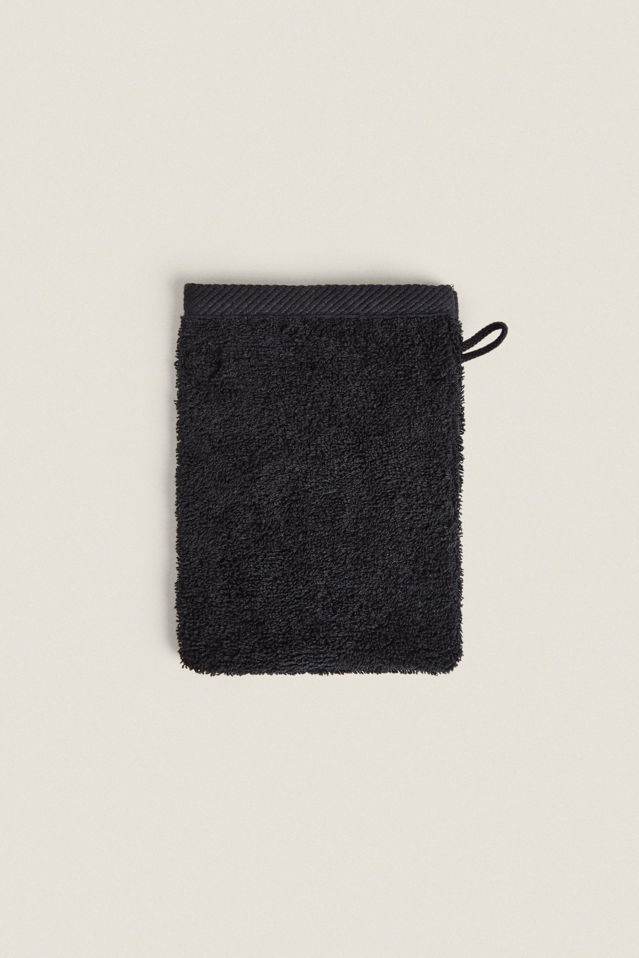 COTTON TERRYCLOTH BATH MITT