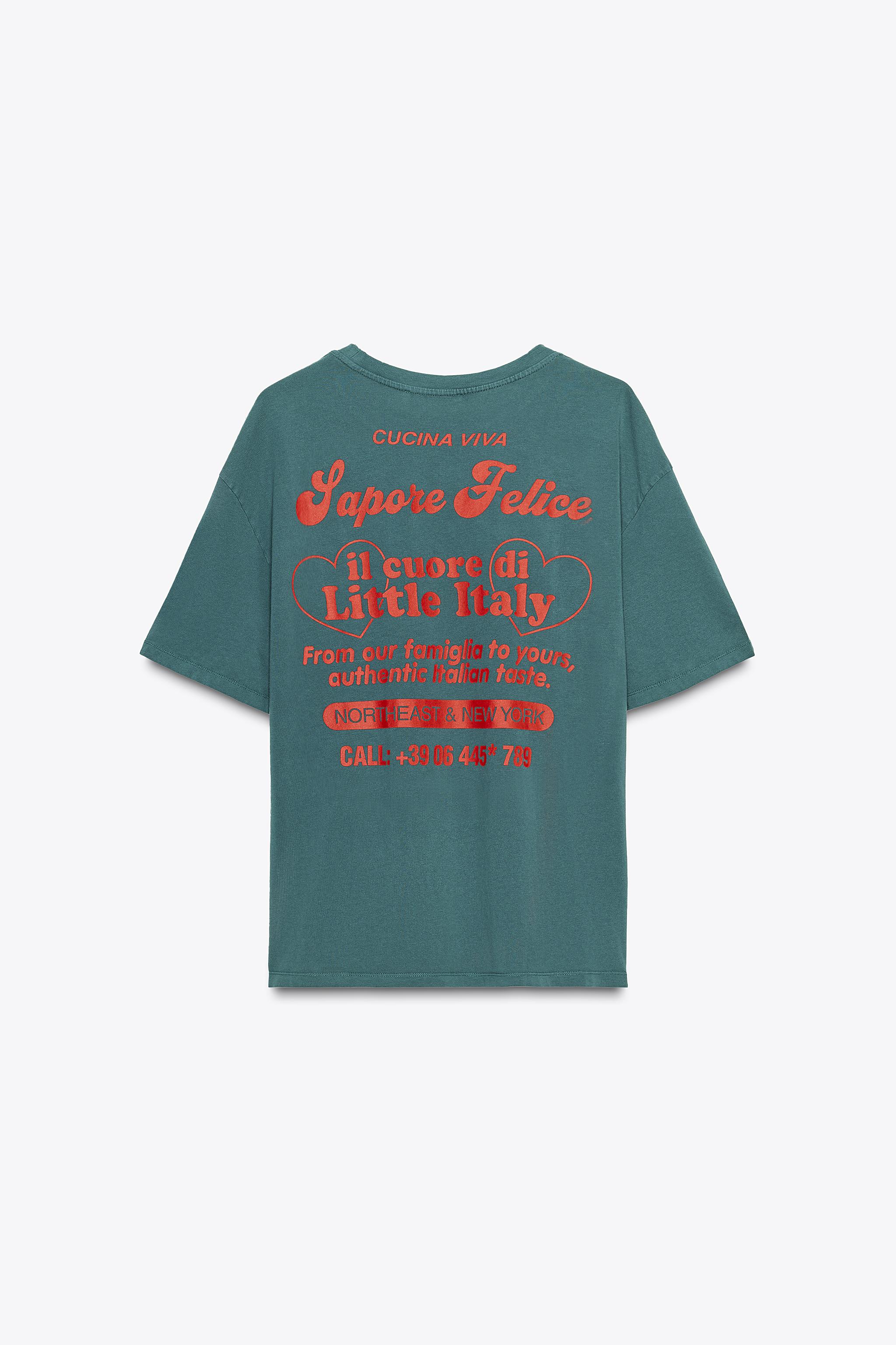 TEXT PRINT T-SHIRT