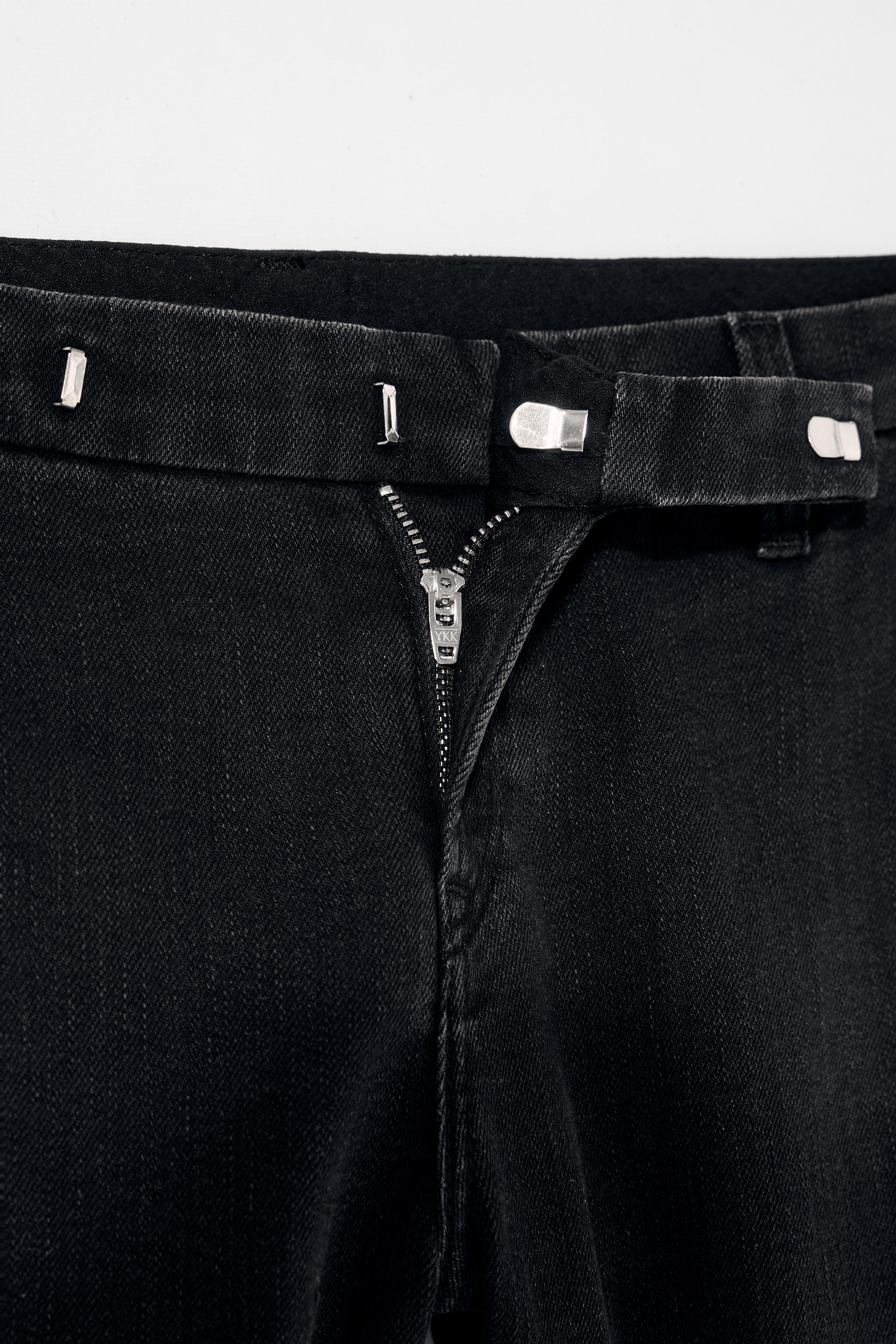 LOW-RISE FLARE JEANS KATE MOSS X ZARA