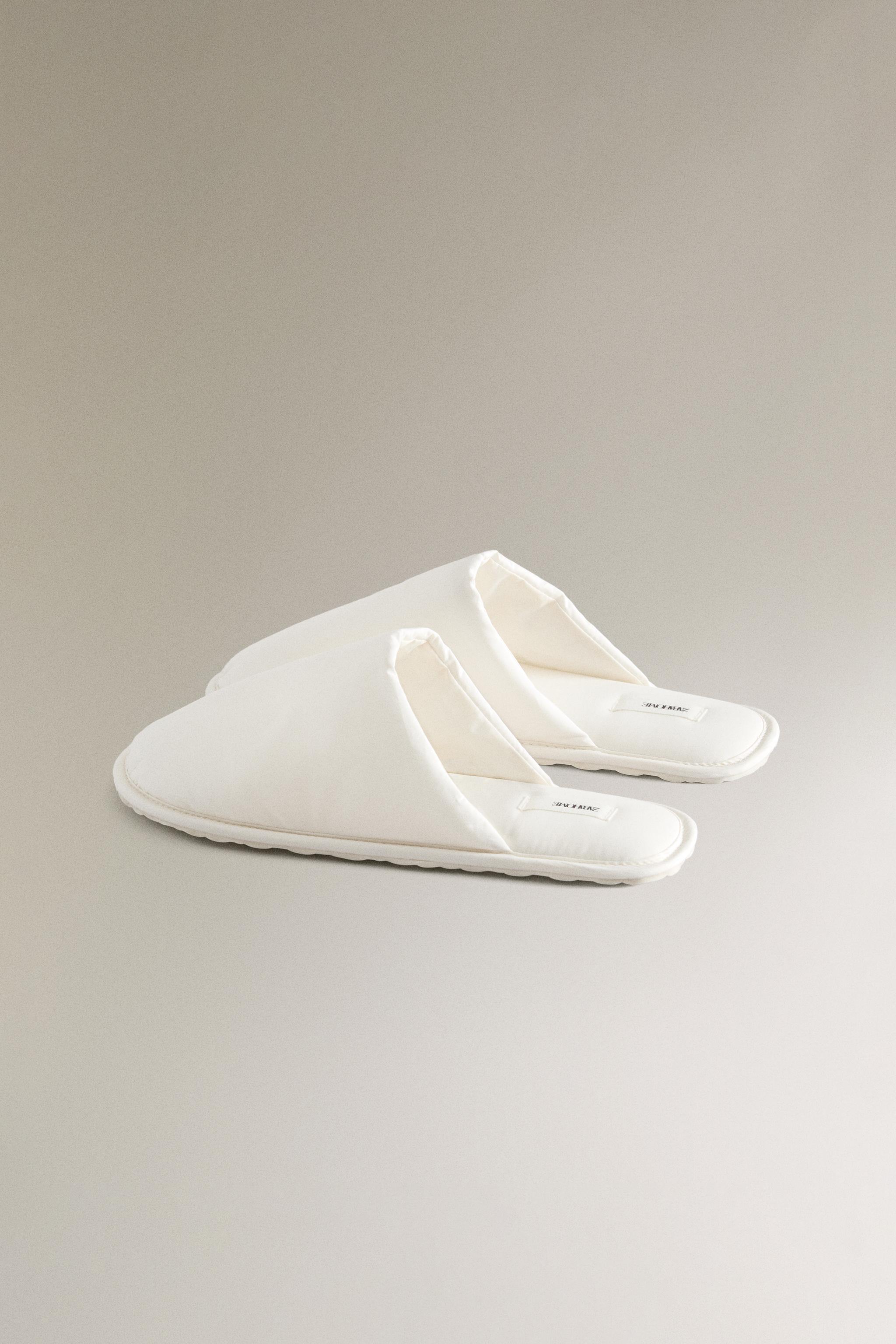 TECHNICAL FABRIC MULE SLIPPERS