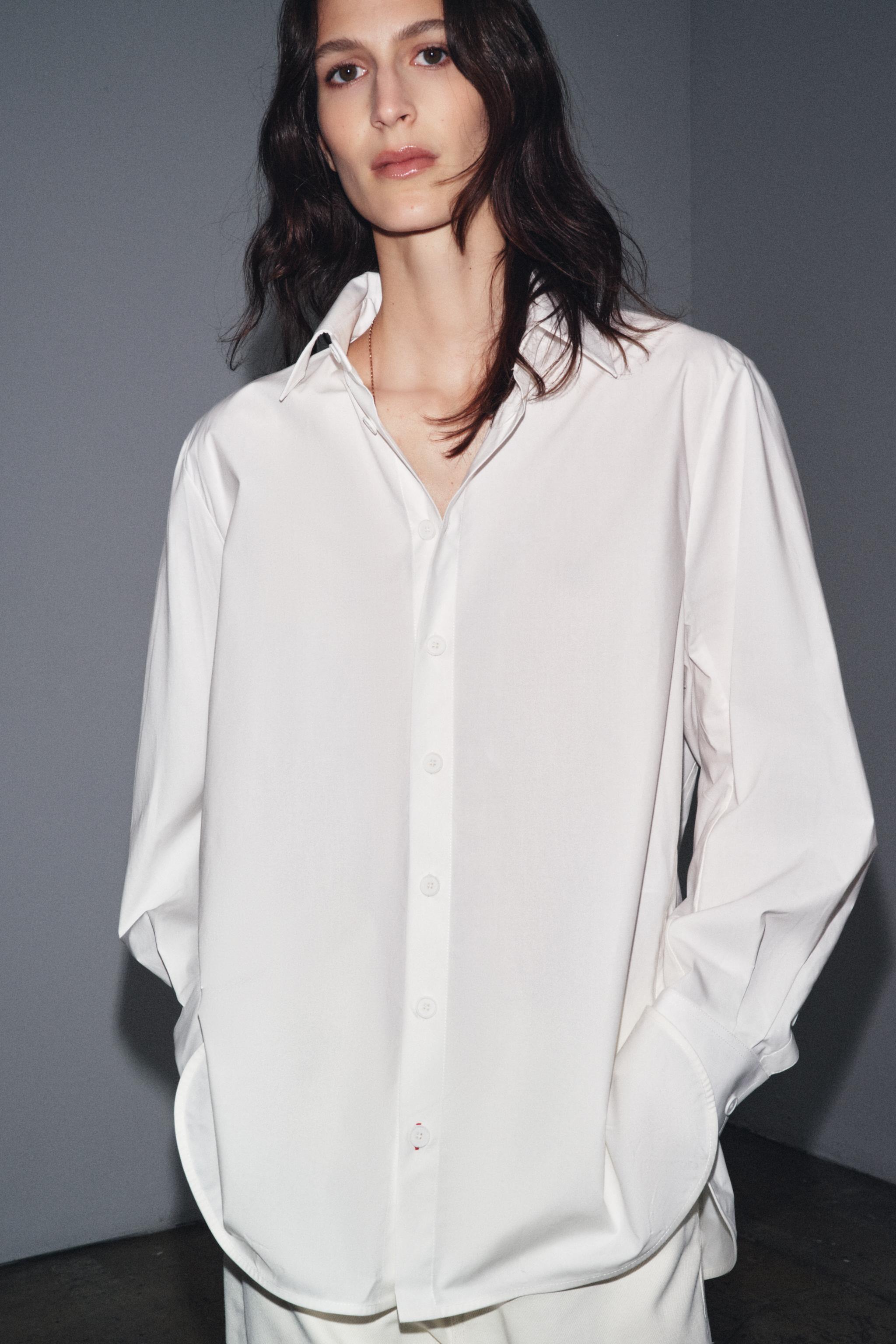 ZW COLLECTION POPLIN SHIRT