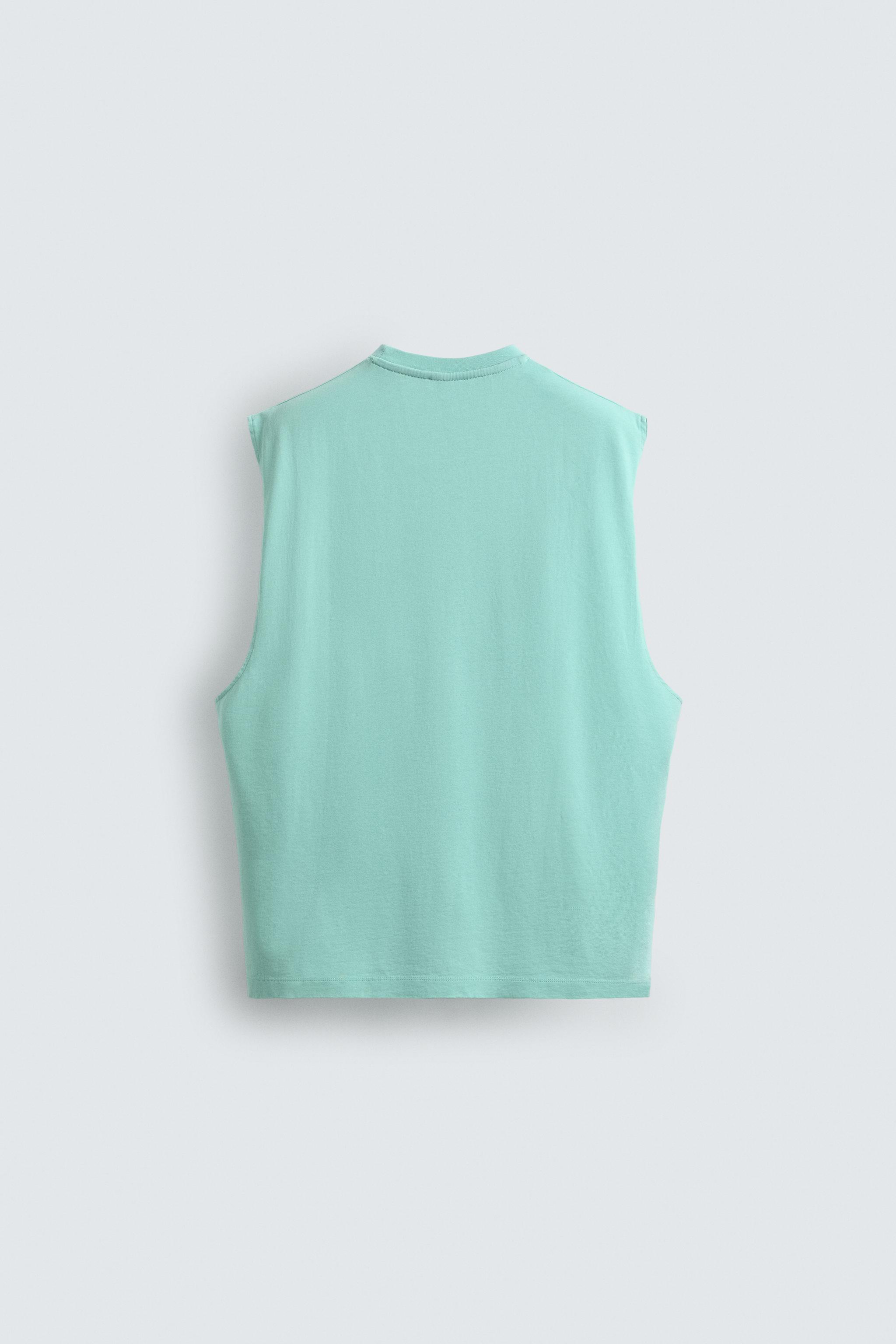 PALM TREE PRINT TANK TOP