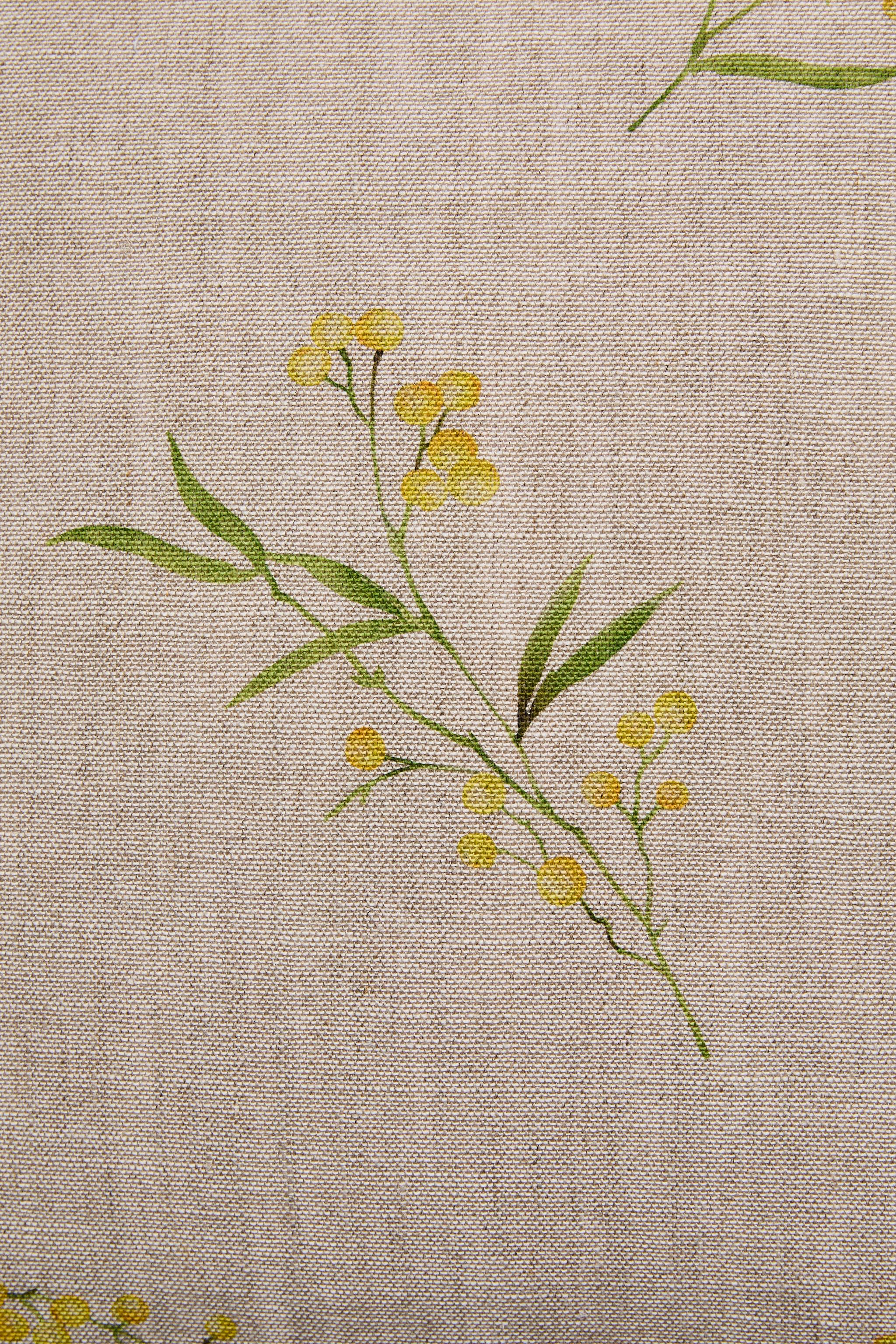 MIMOSA PRINT THROW PILLOW COVER