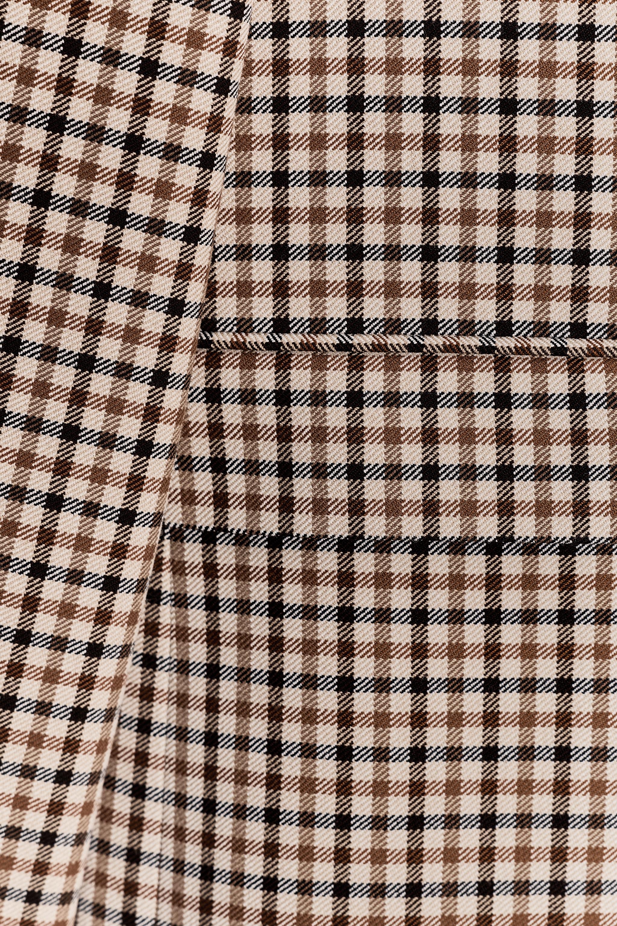 STRAIGHT PLAID BLAZER ZW COLLECTION