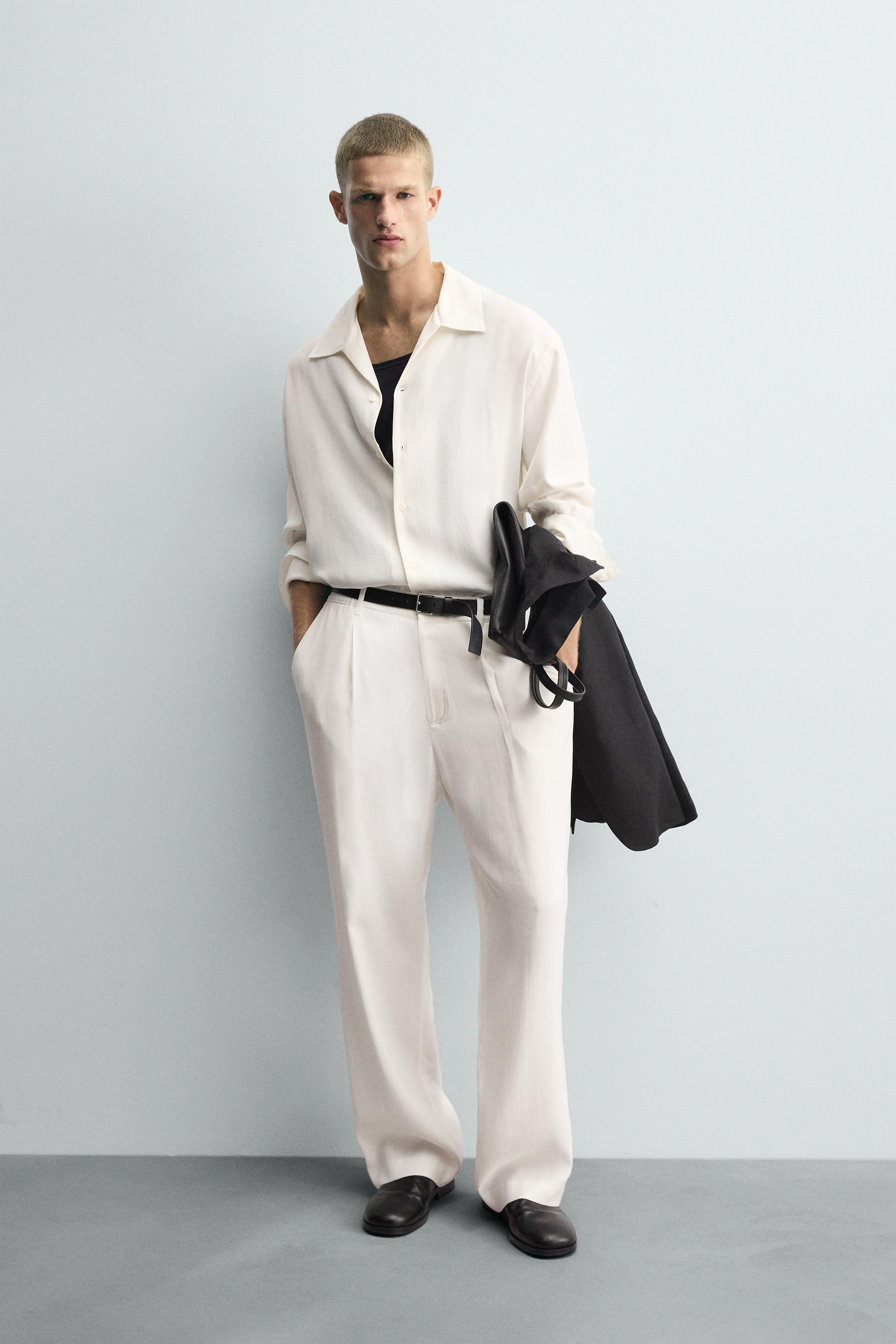 RELAXED FIT FLOWY SHIRT