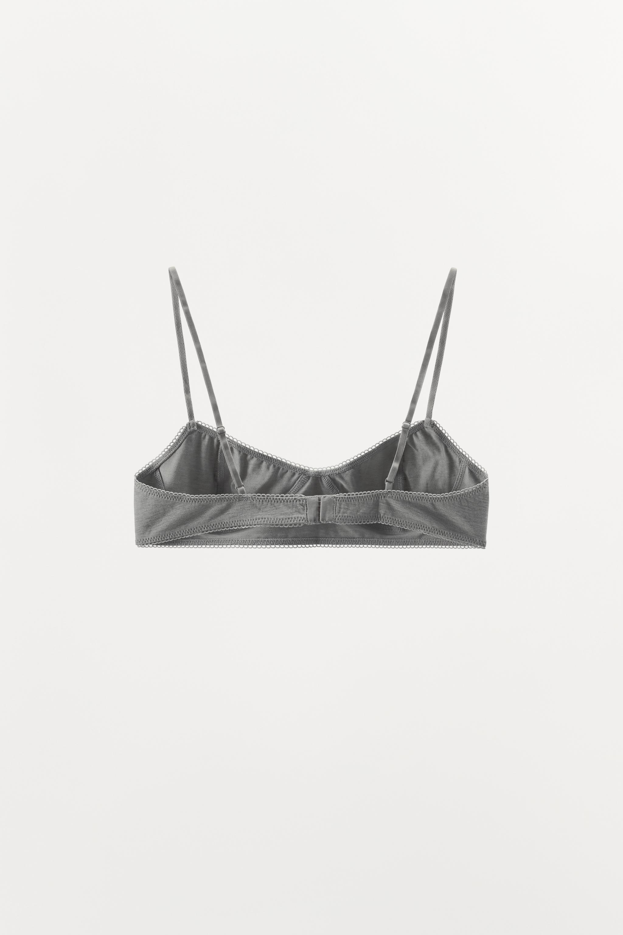 SCALLOPED MODAL BRALETTE