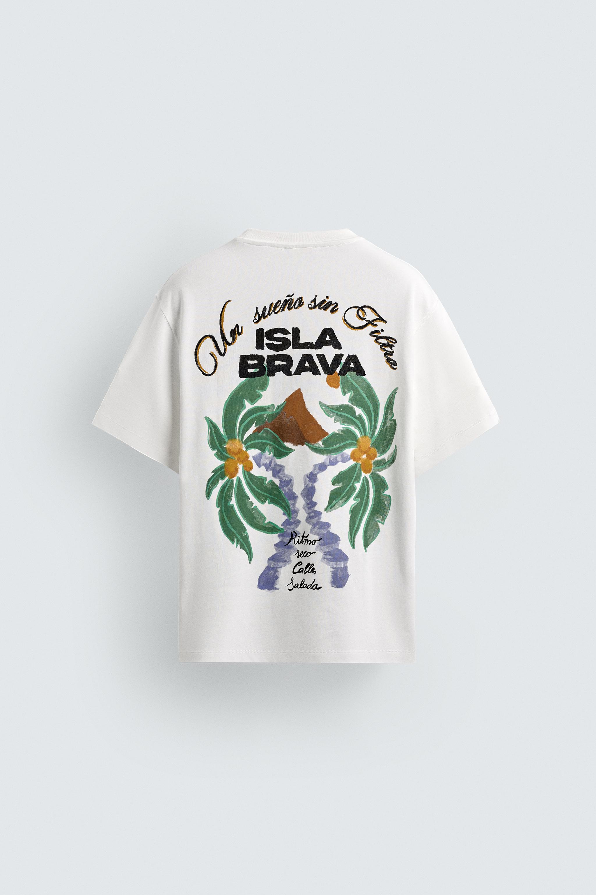 COMBINED EMBROIDERY T-SHIRT