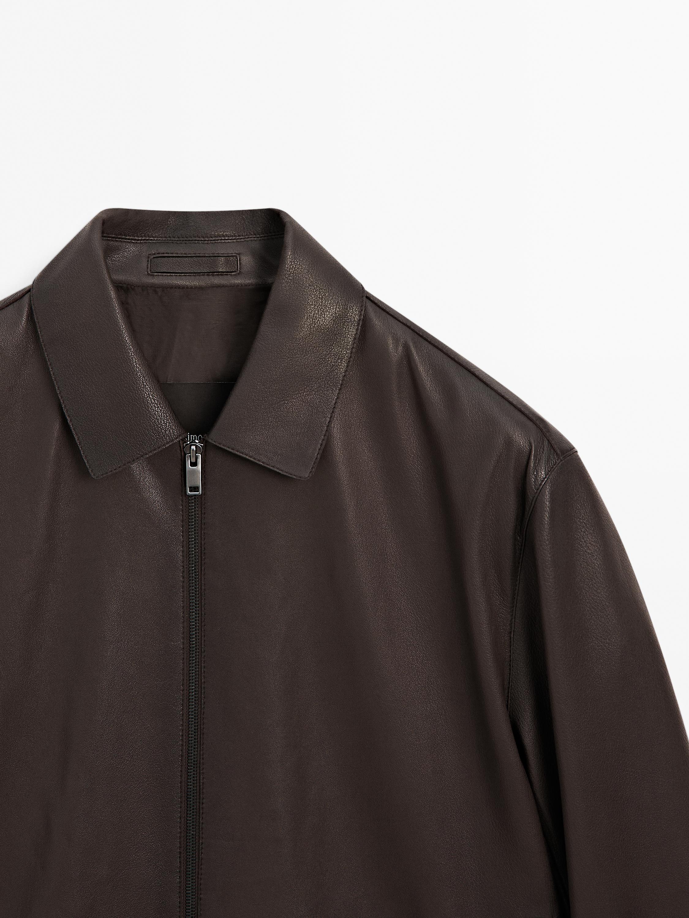 Nappa sheepskin jacket