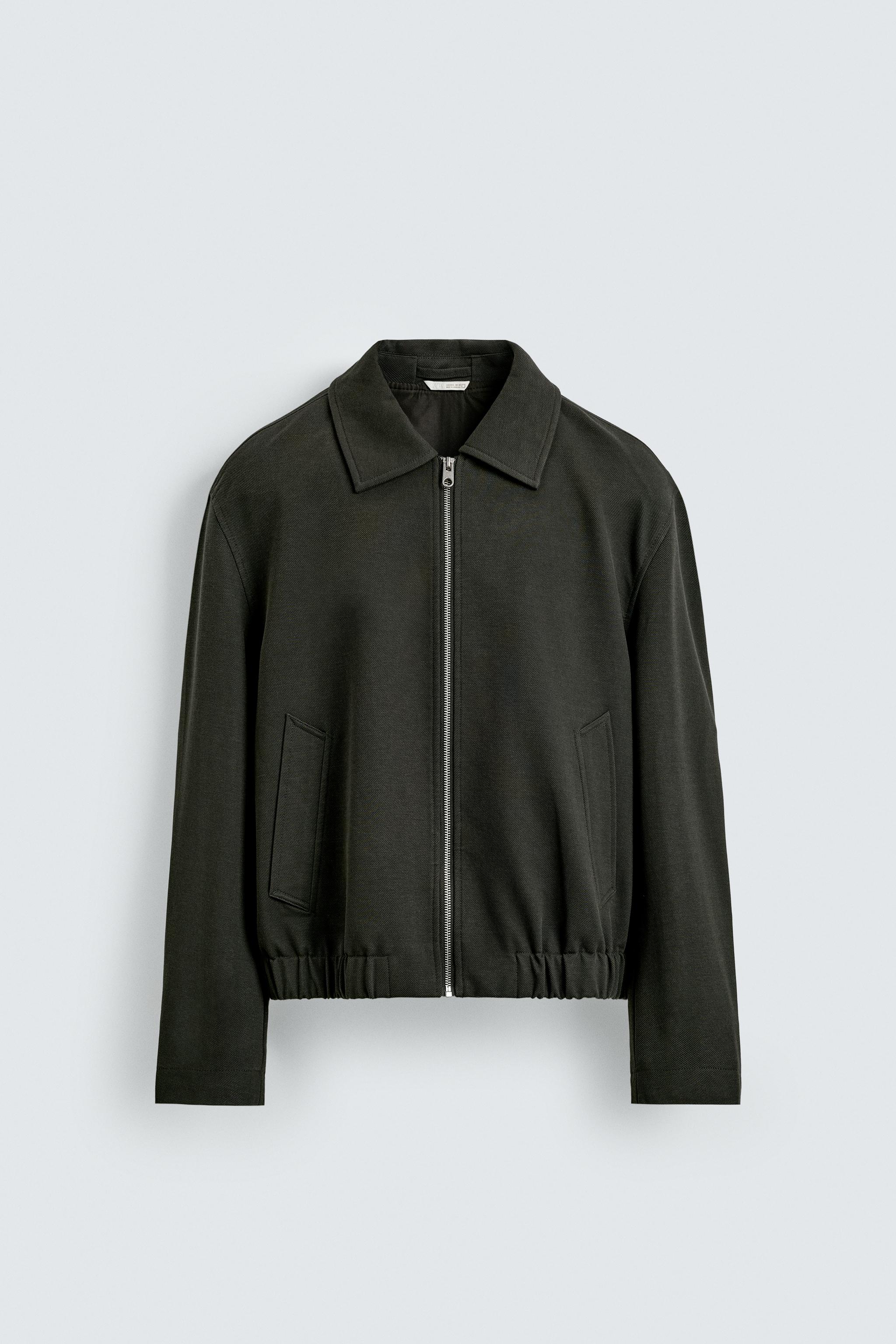 TEXTURED TWILL JACKET