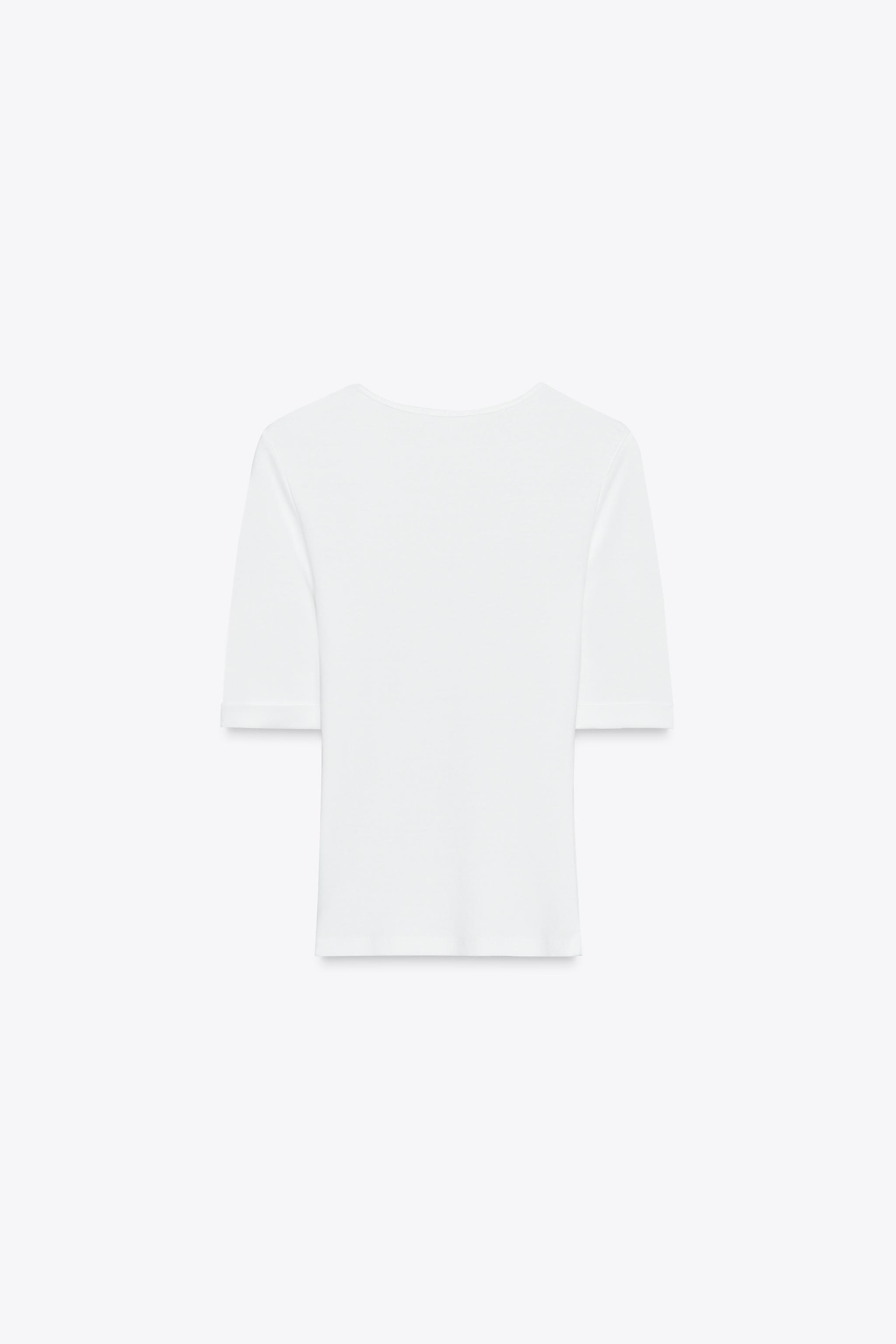 WASHED COTTON T-SHIRT