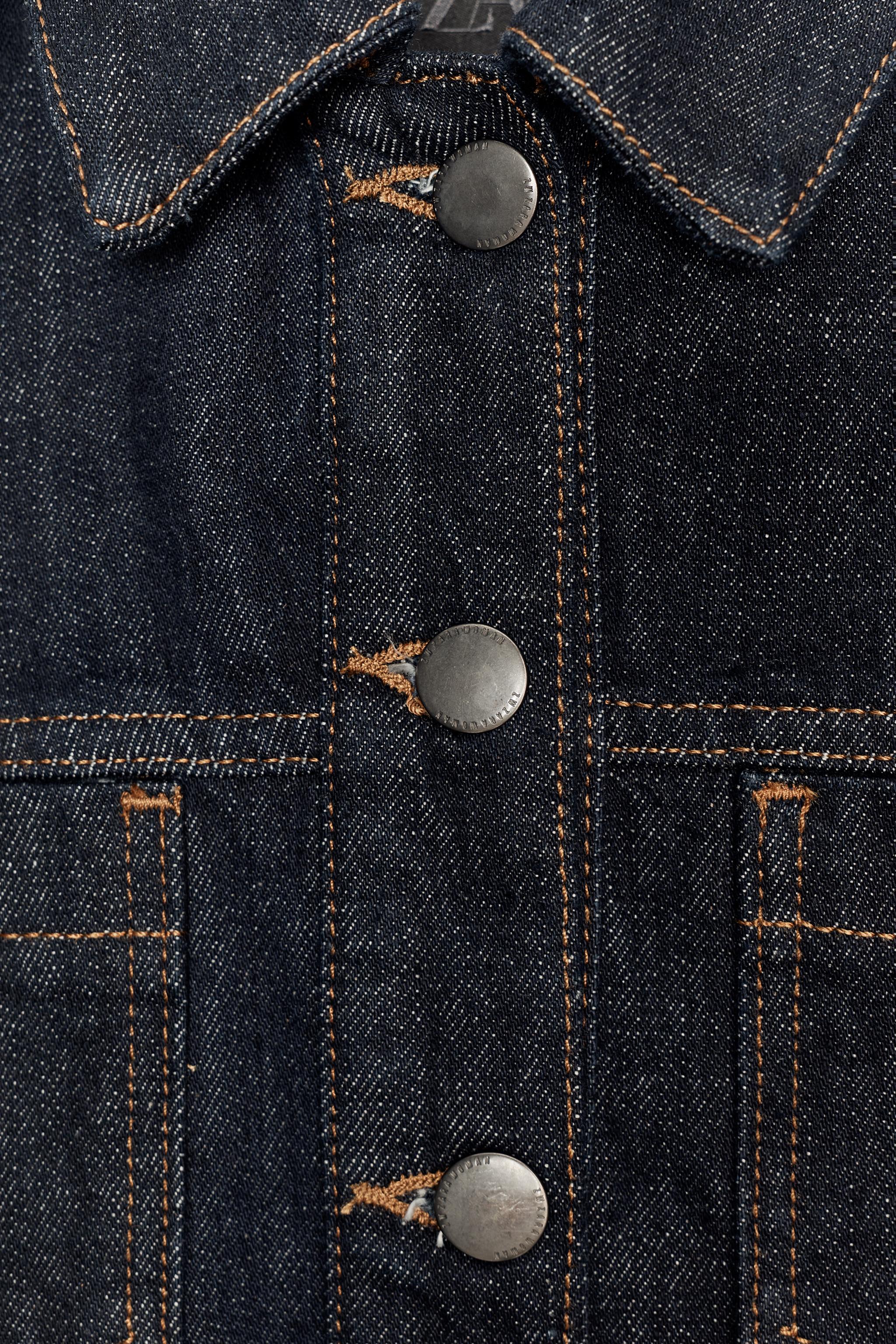 PATCH POCKET DENIM JACKET ZW COLLECTION