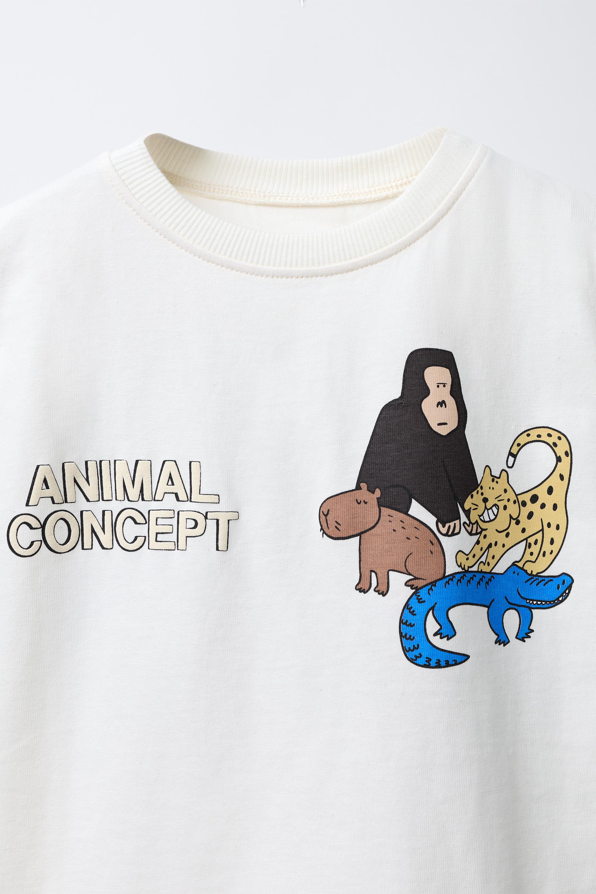 ANIMAL PRINT T-SHIRT