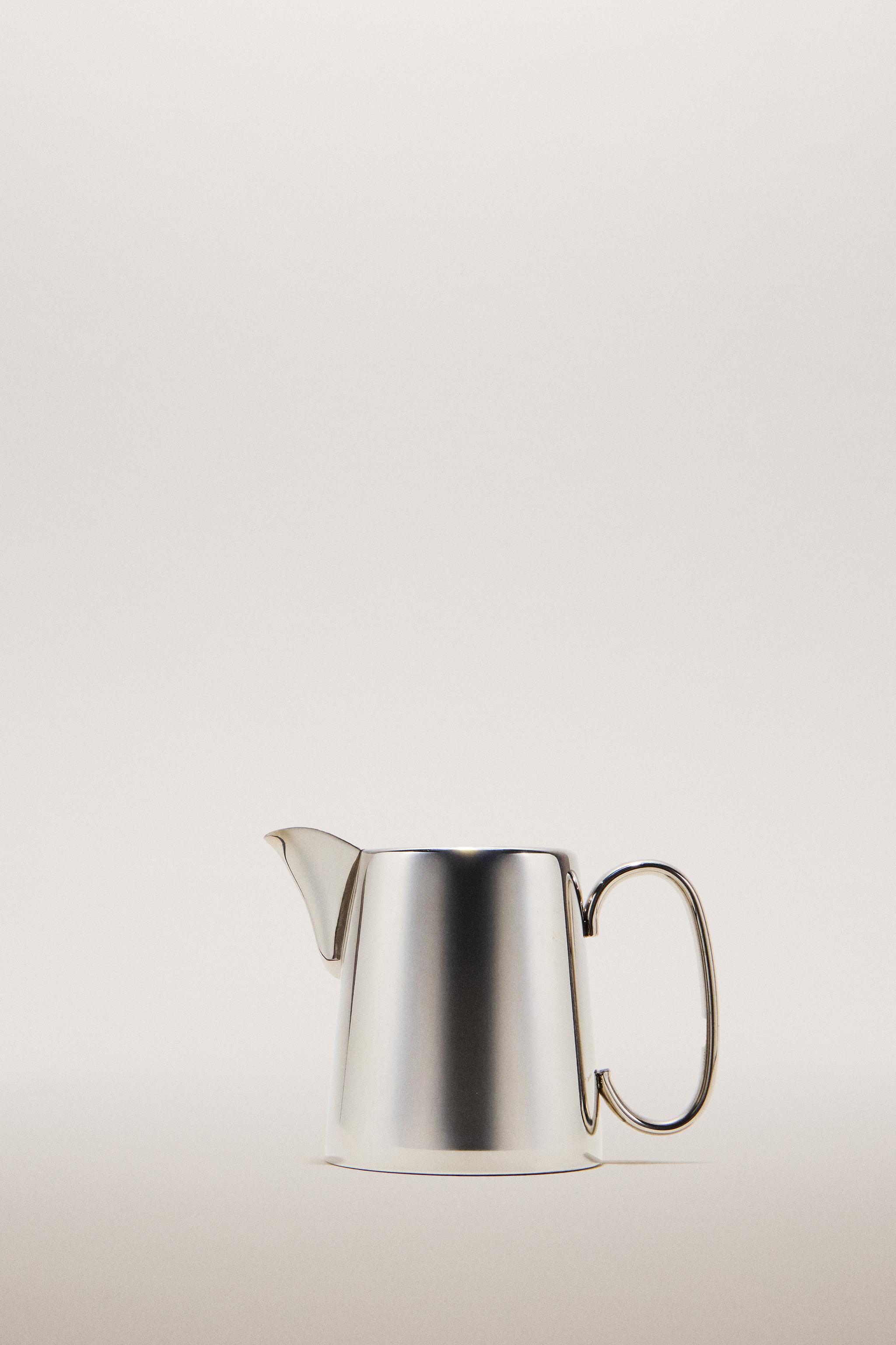 METAL MILK PITCHER SHINY