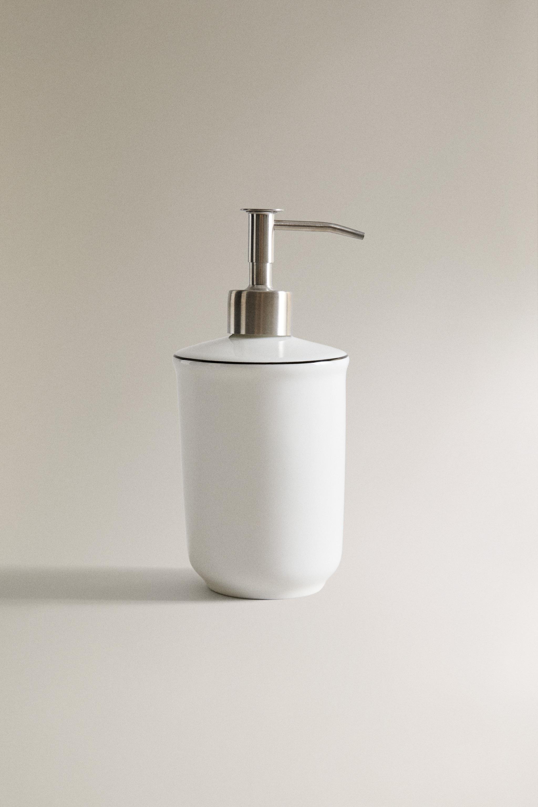 BONE CHINA SOAP DISPENSER