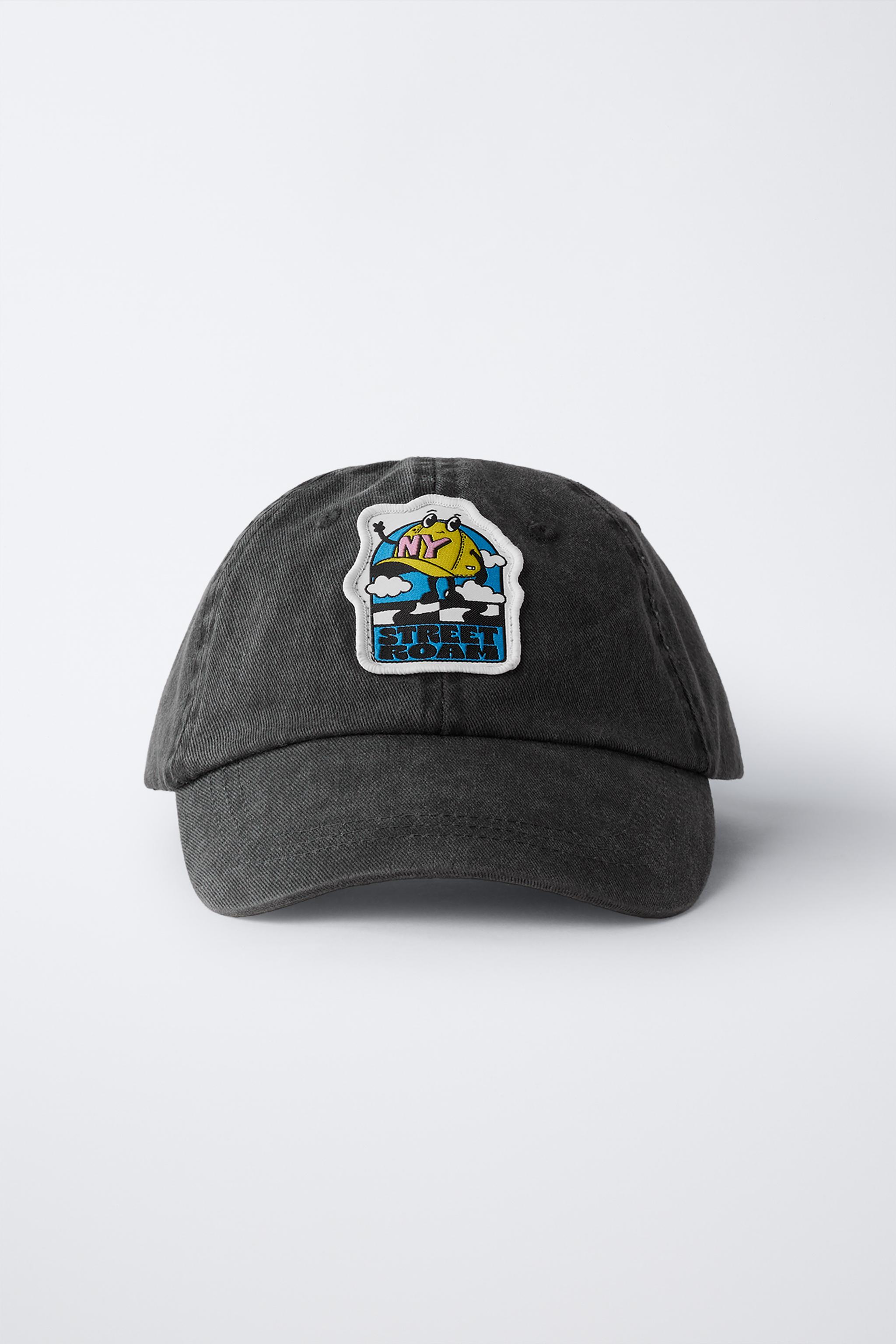 WASHED EFFECT PATCH CAP