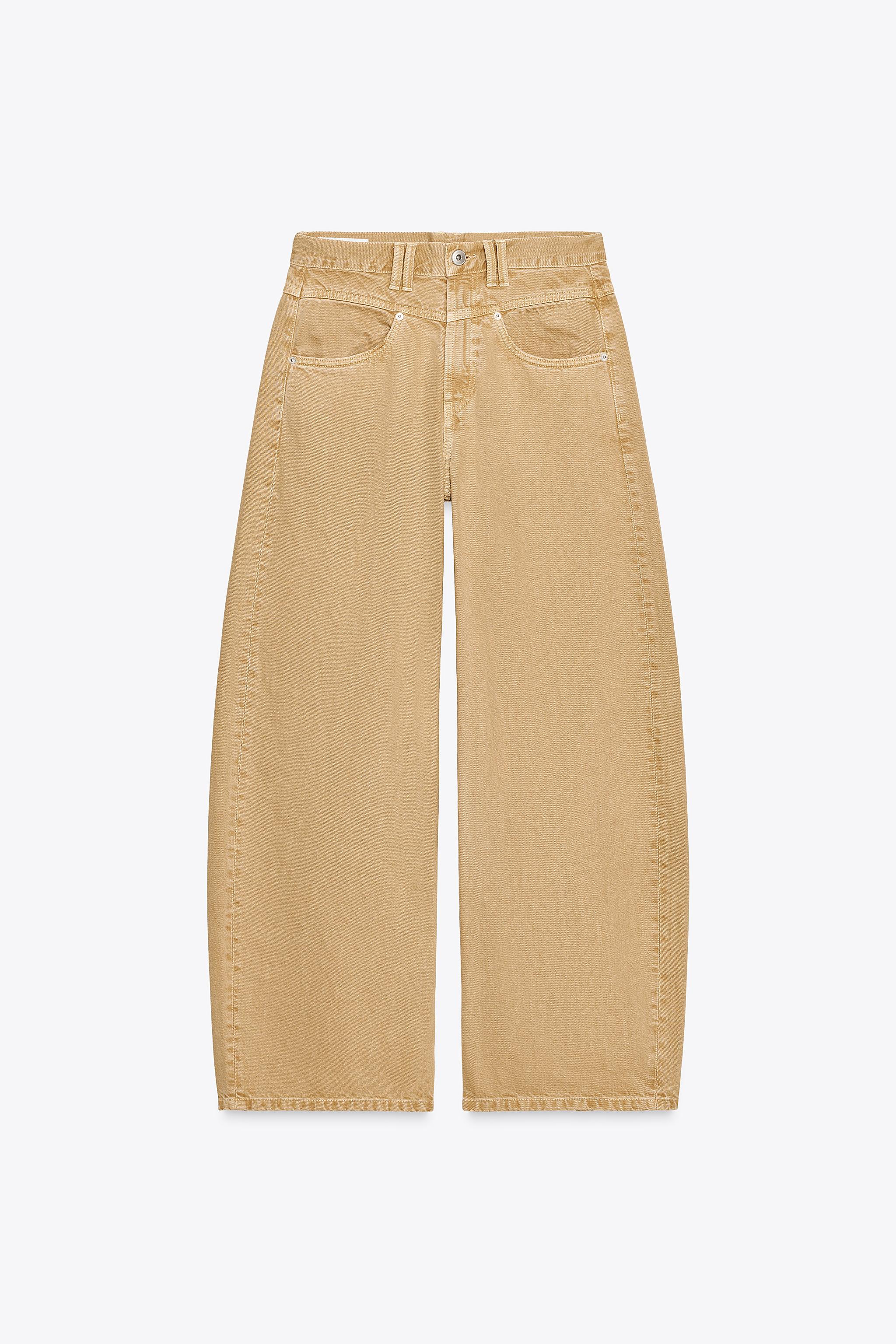TRF LOW RISE BAGGY JEANS