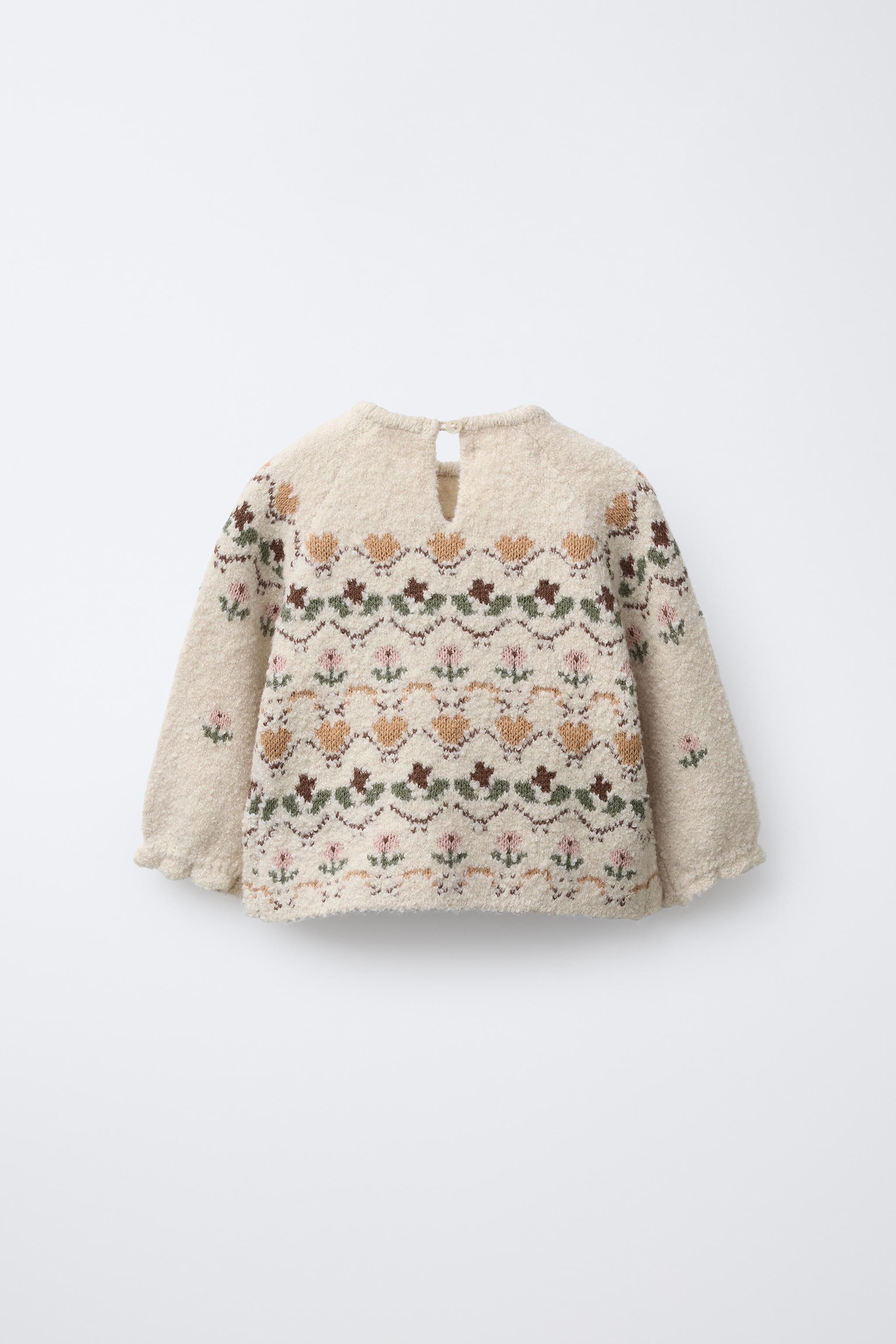 JACQUARD KNIT SWEATER