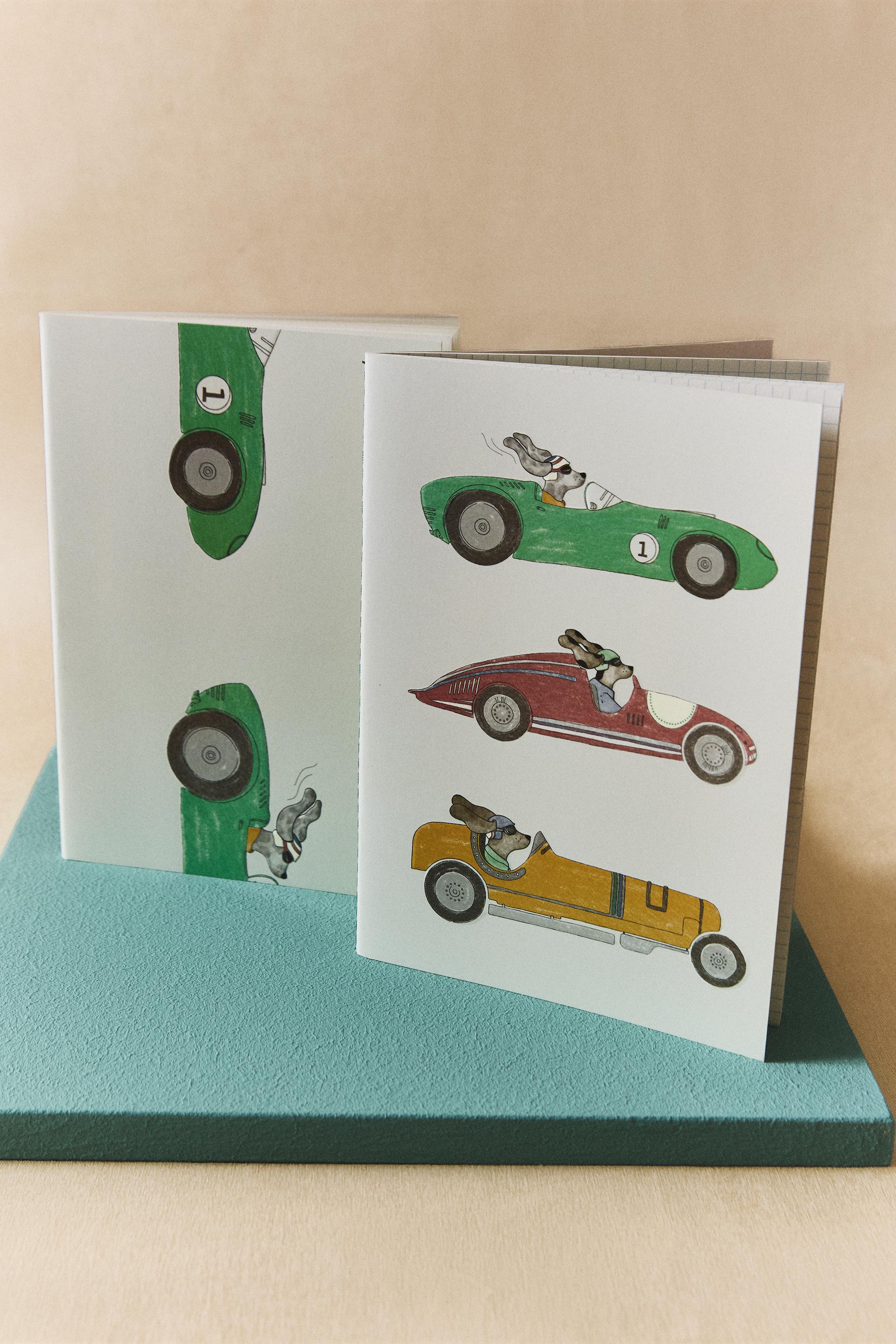 RACING DOGS NOTEBOOK (SET OF 2)