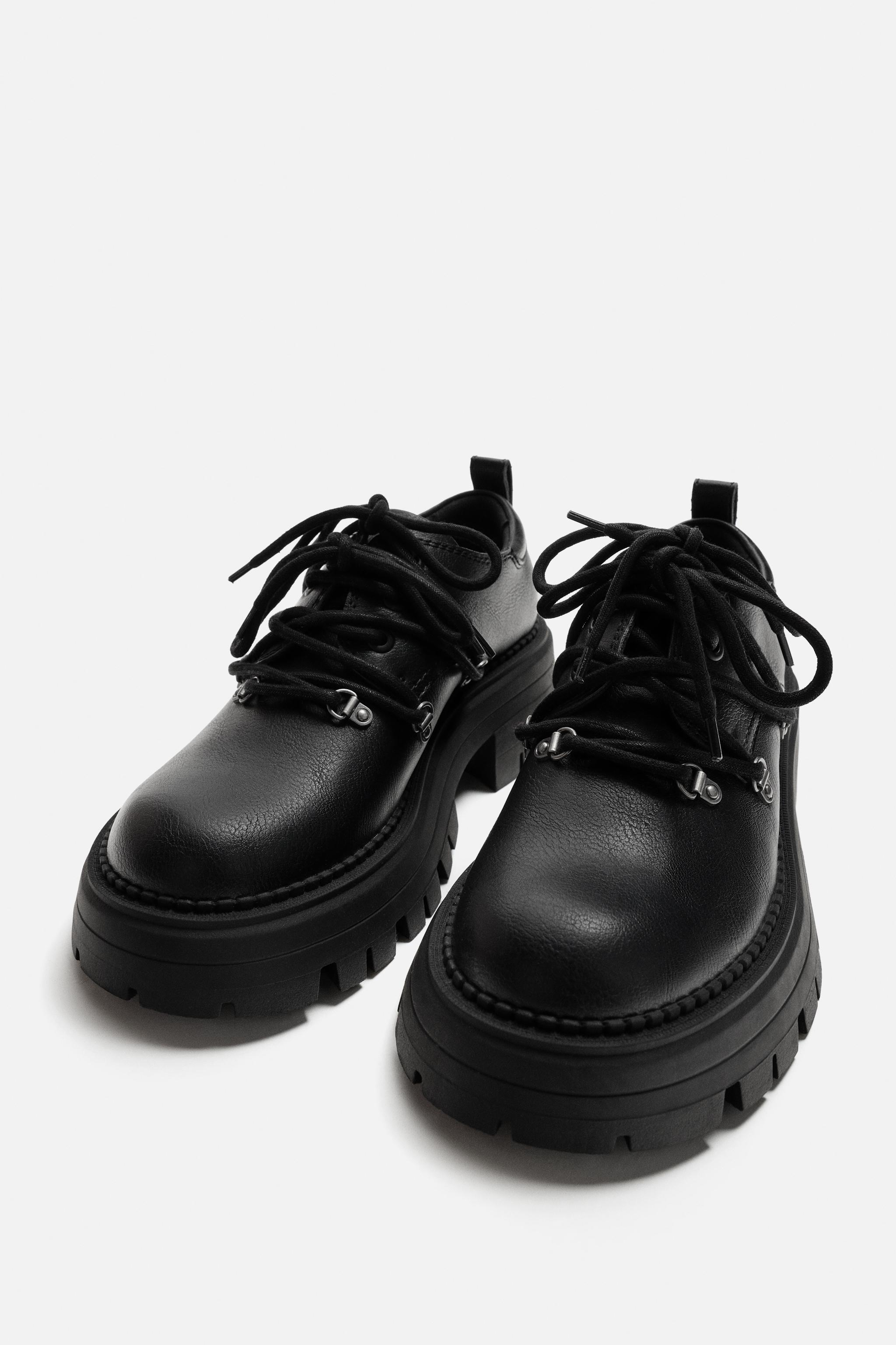 MULTI-LACE CHUNKY SHOES