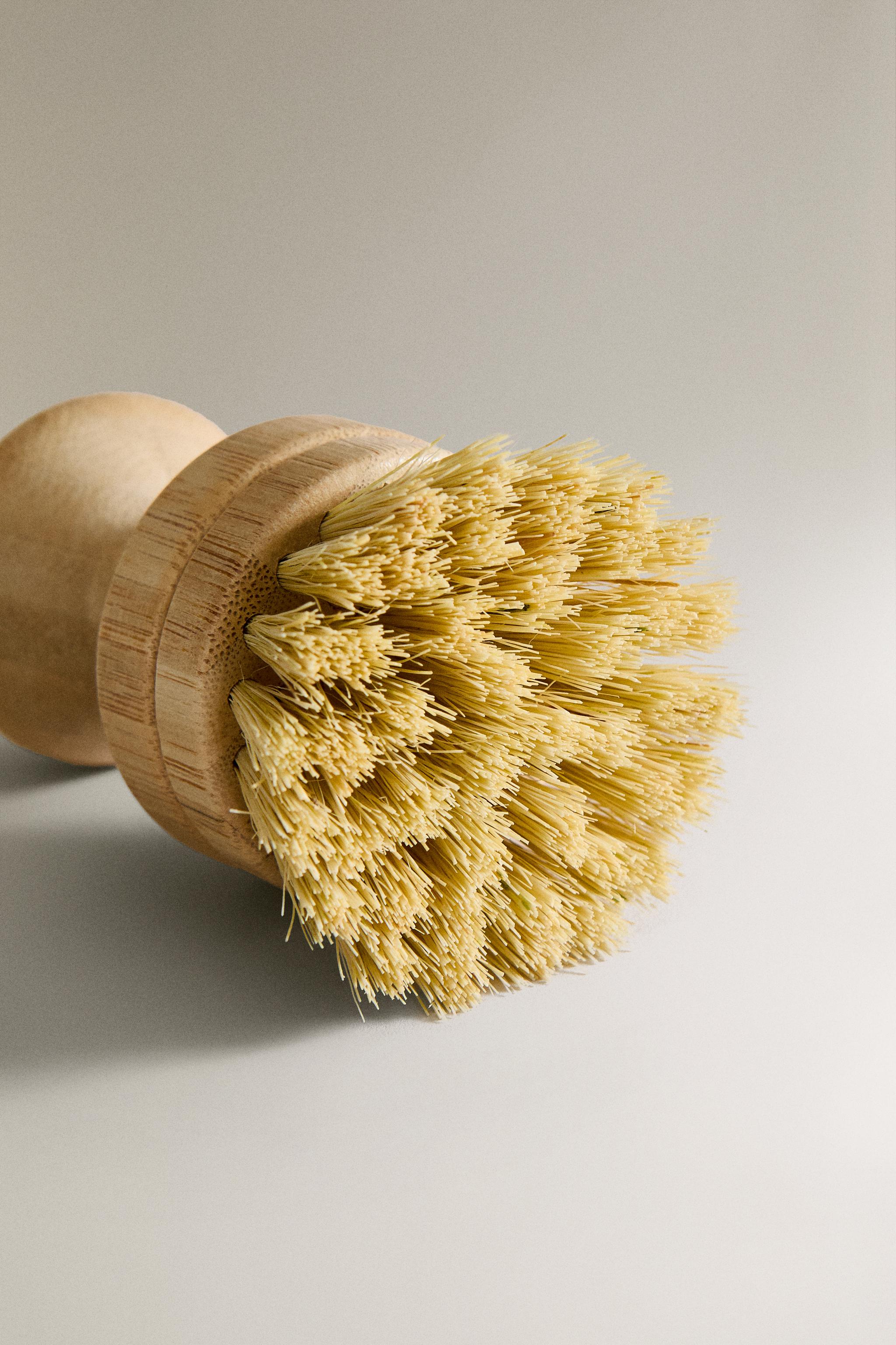 SMALL BRUSH WITH INTERCHANGEABLE BRISTLES