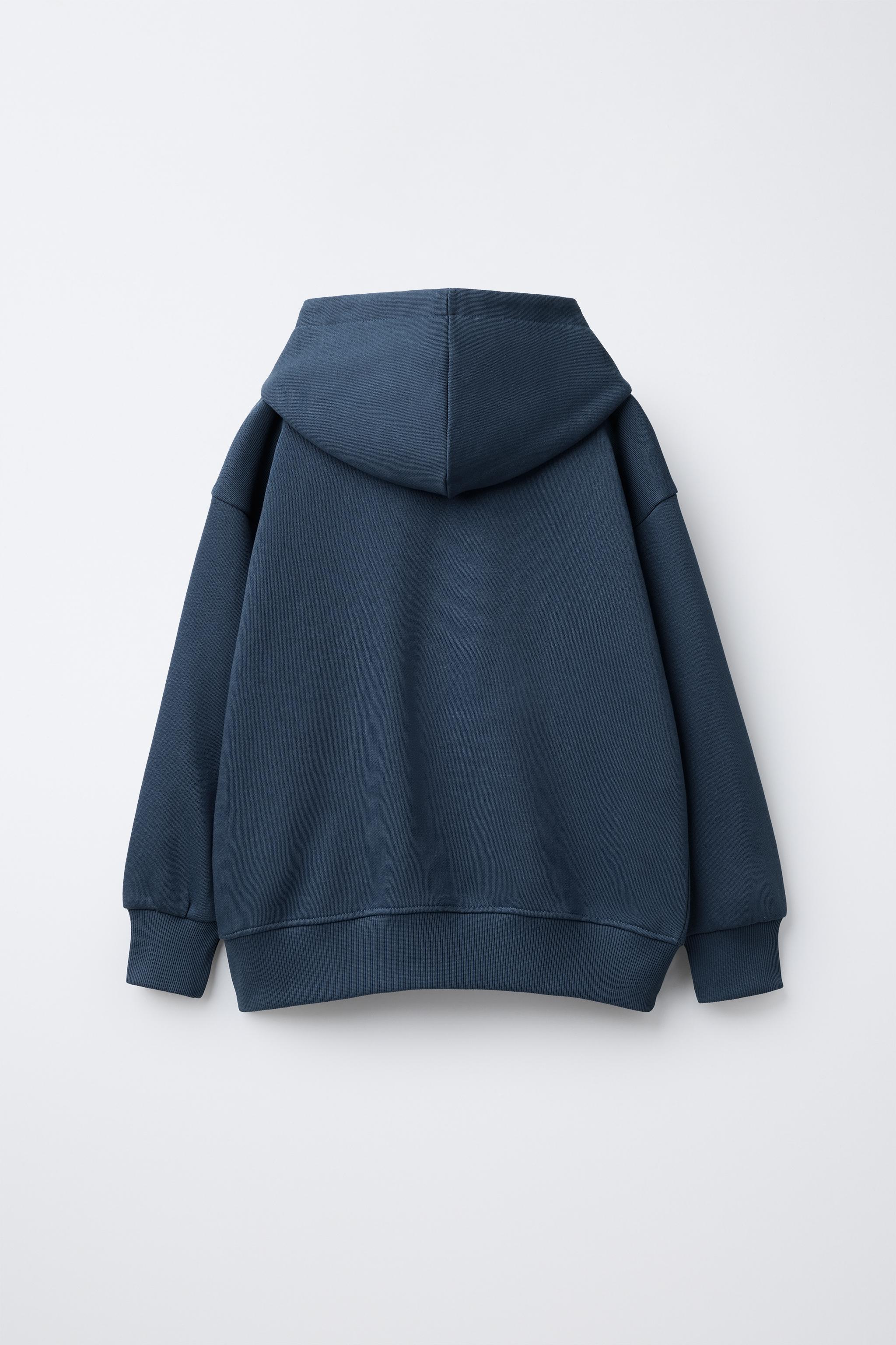 TEXT HOODED SWEATSHIRT AND JOGGER PANTS SET