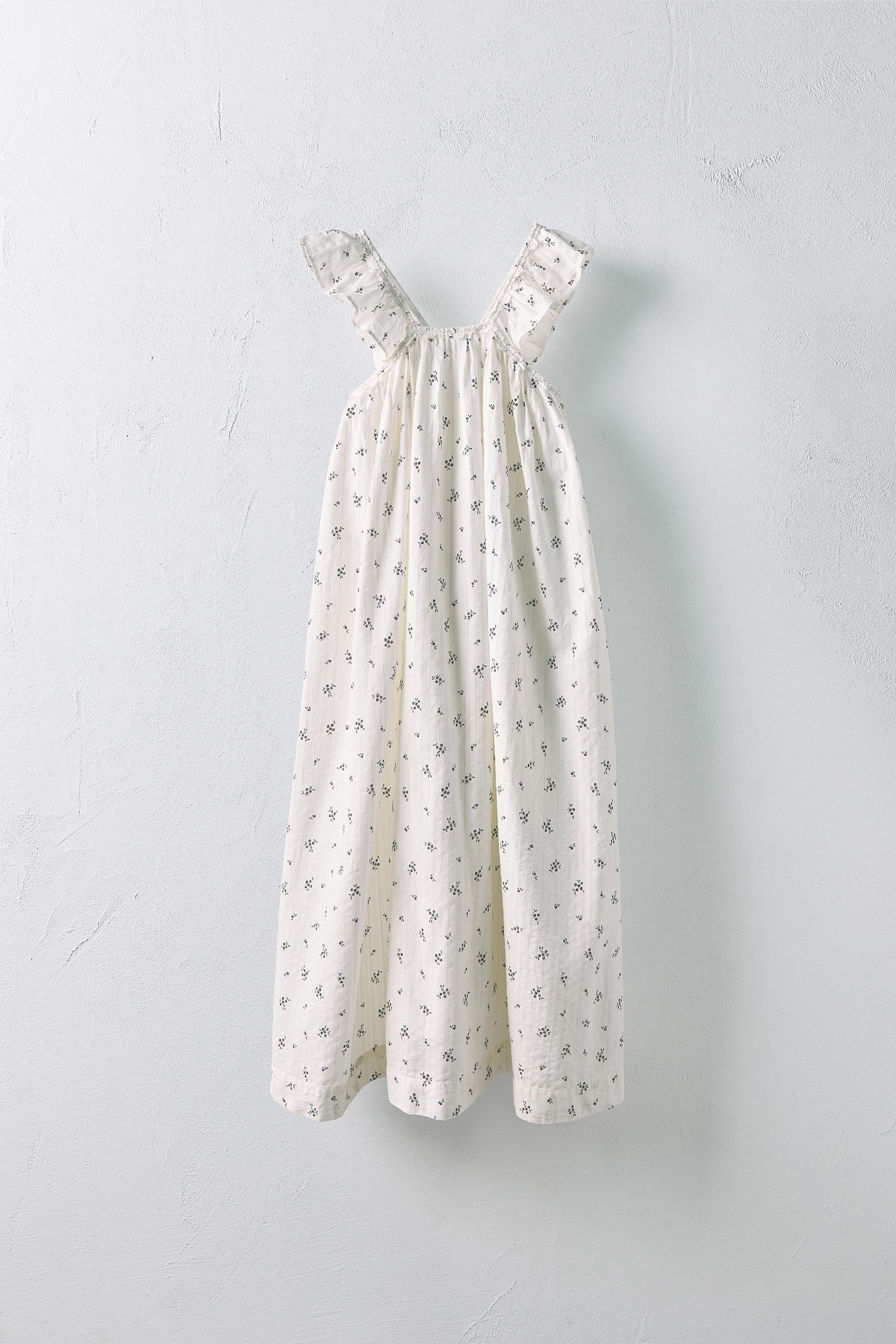 6-10 YEARS/ LIMITED EDITION SPARKLY FLORAL DRESS