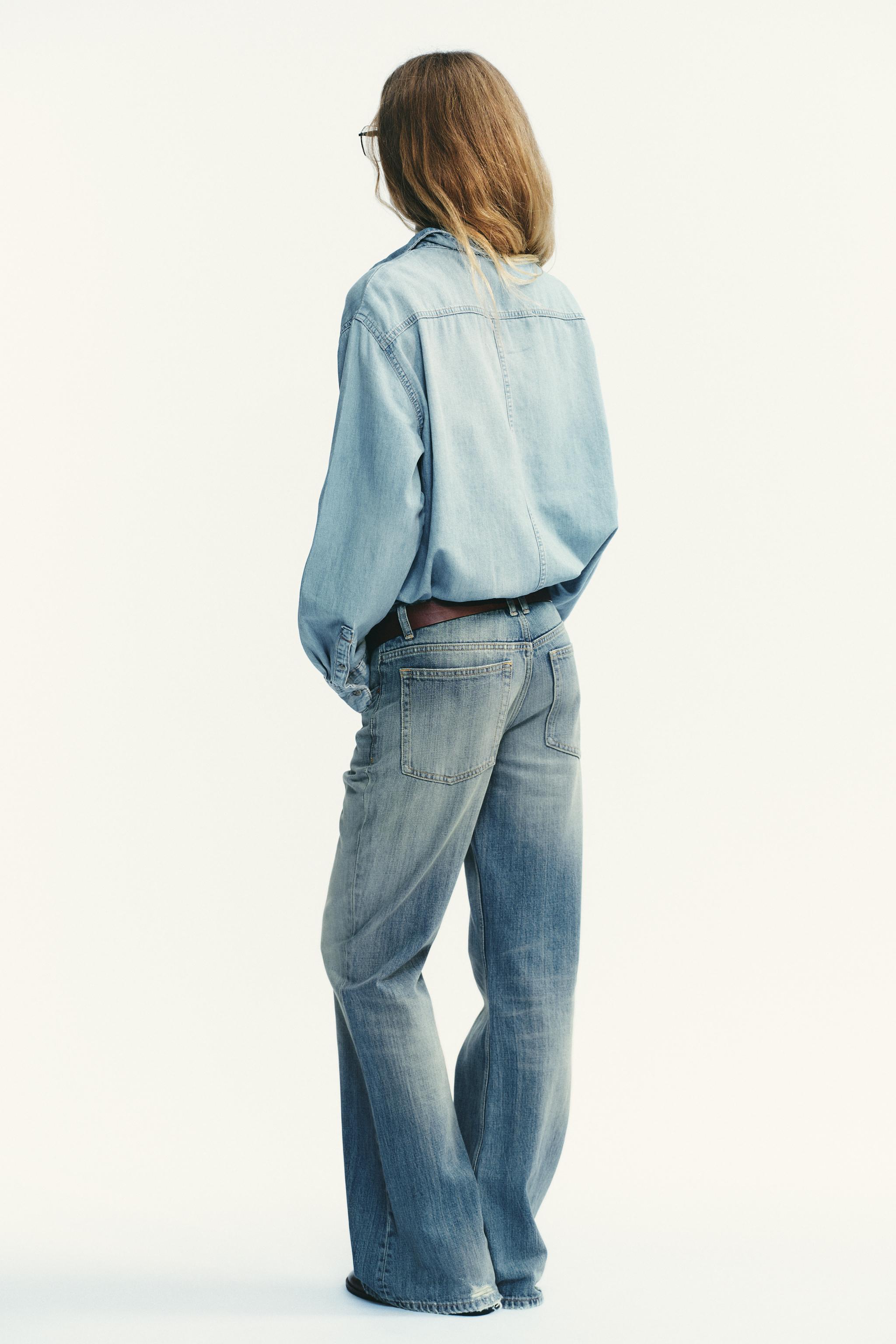 TRF LONG DENIM SHIRT