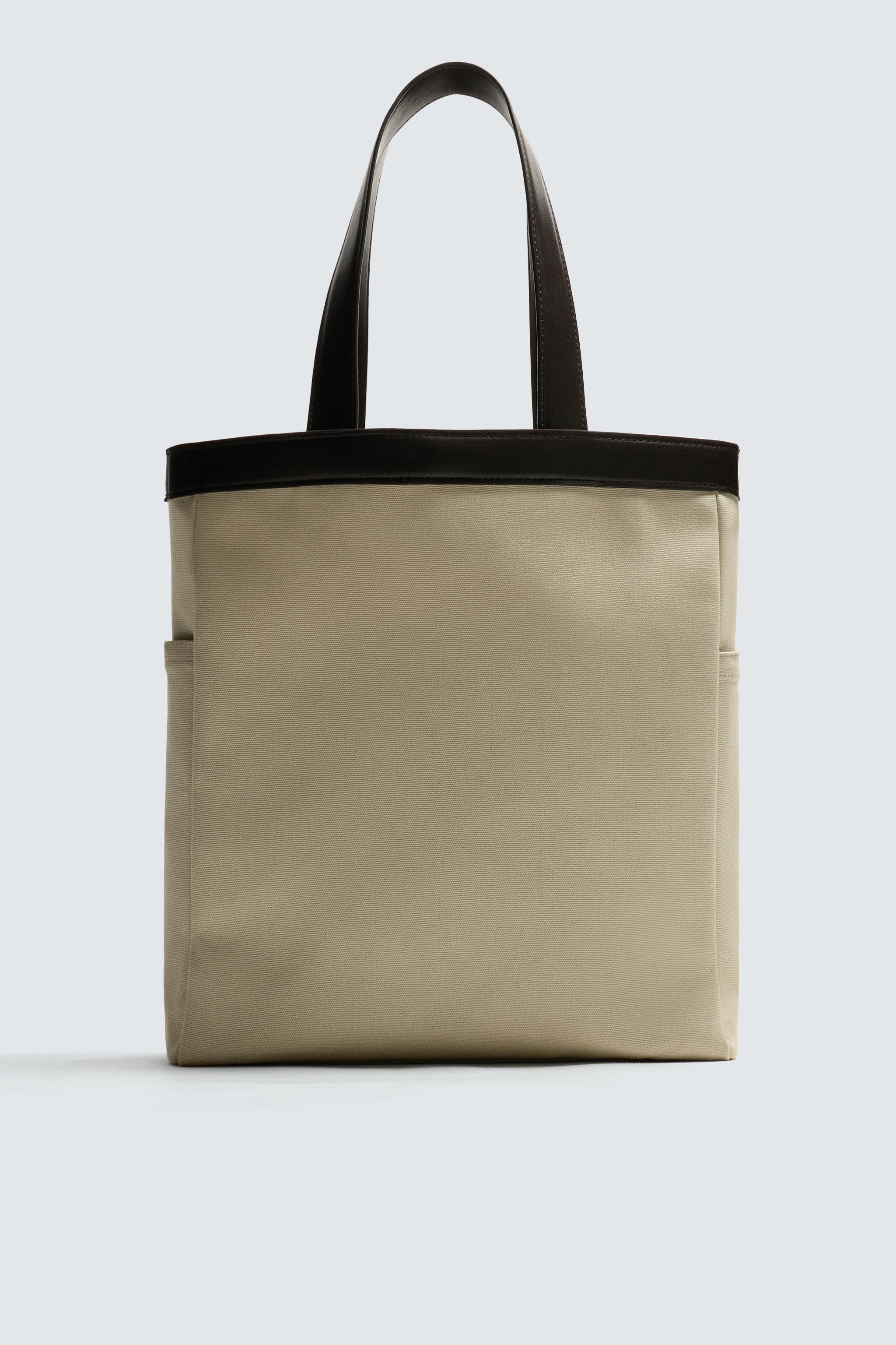 COTTON FABRIC SHOPPER