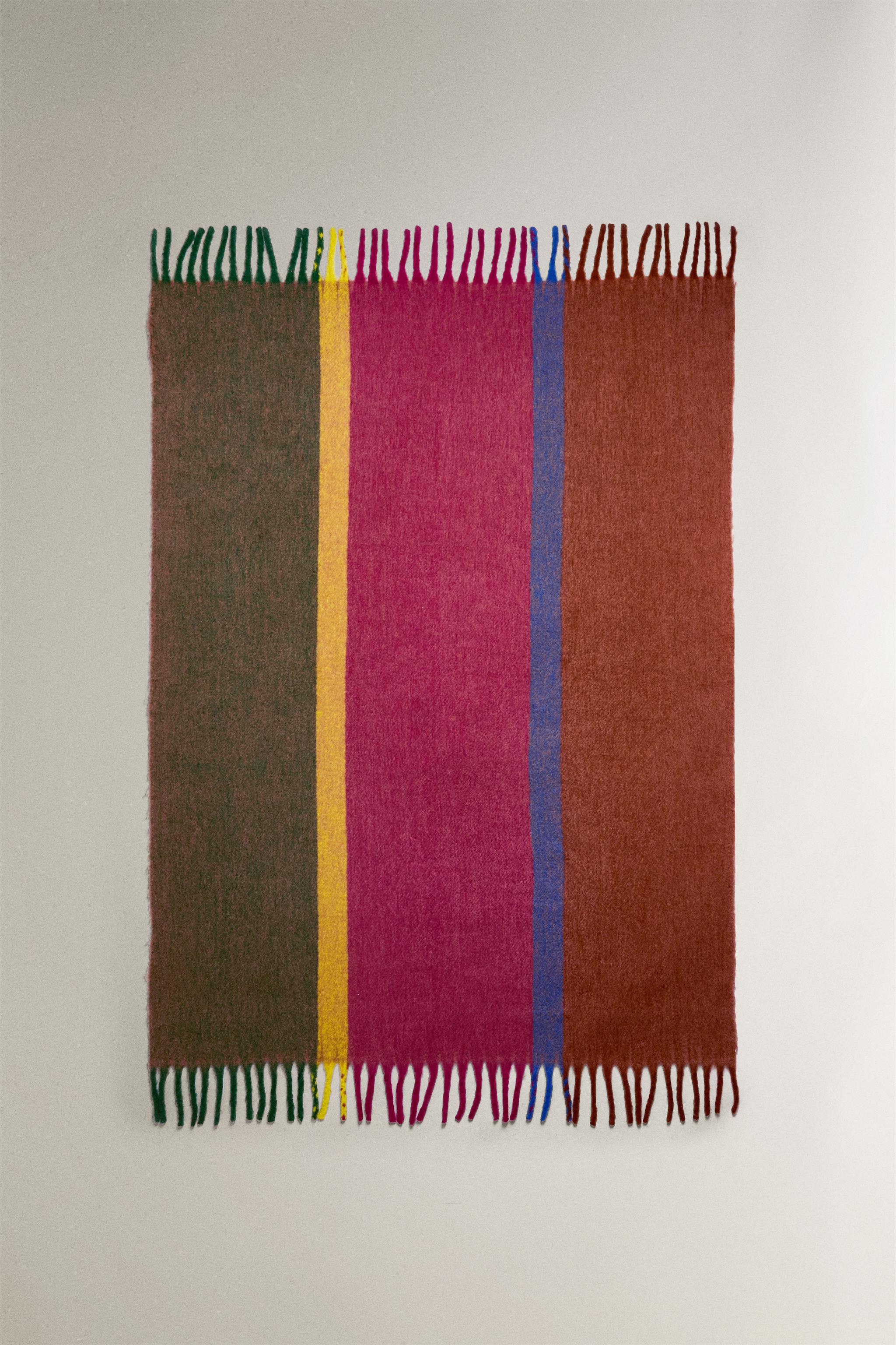 IRREGULAR STRIPED BLANKET X COLLAGERIE