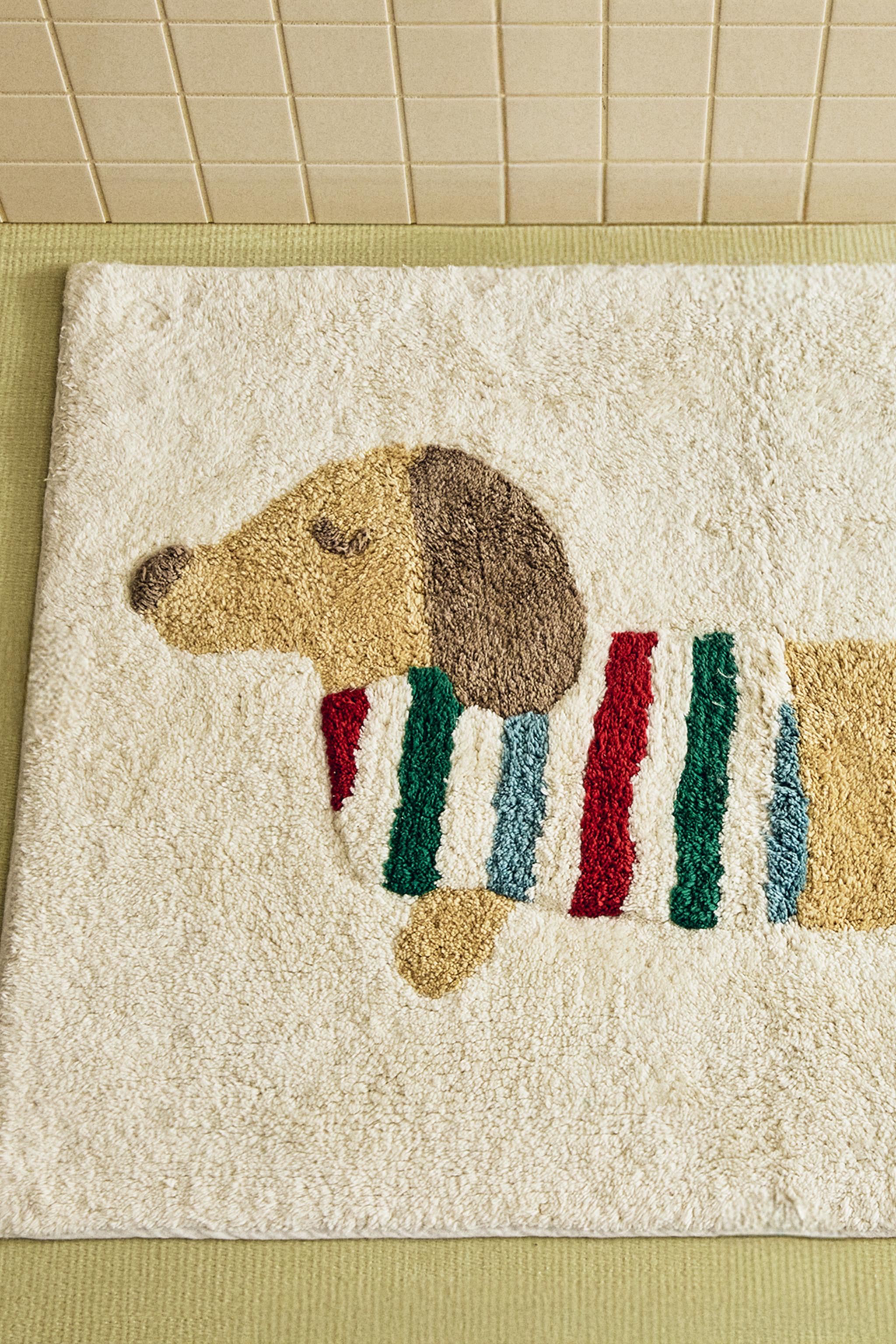 CHILDREN'S DOG BATH MAT