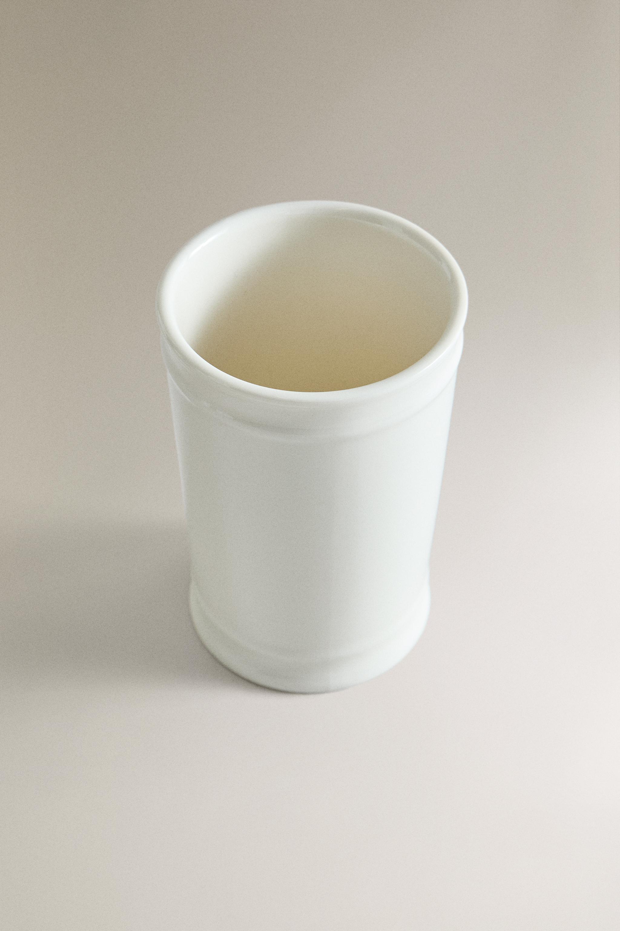 CERAMIC TOOTHBRUSH HOLDER