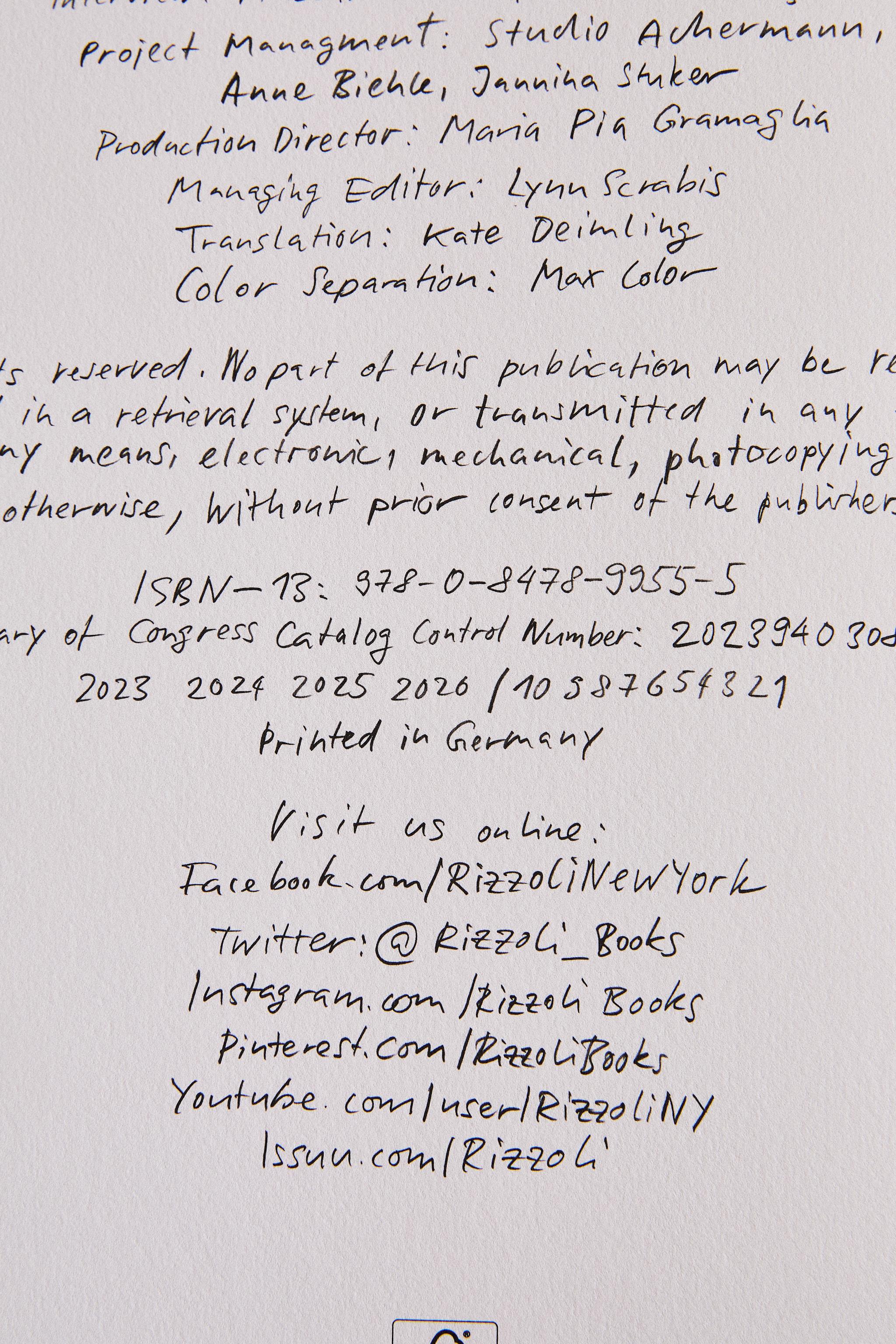 VINCENT VAN DUYSEN: PRIVATE BOOK