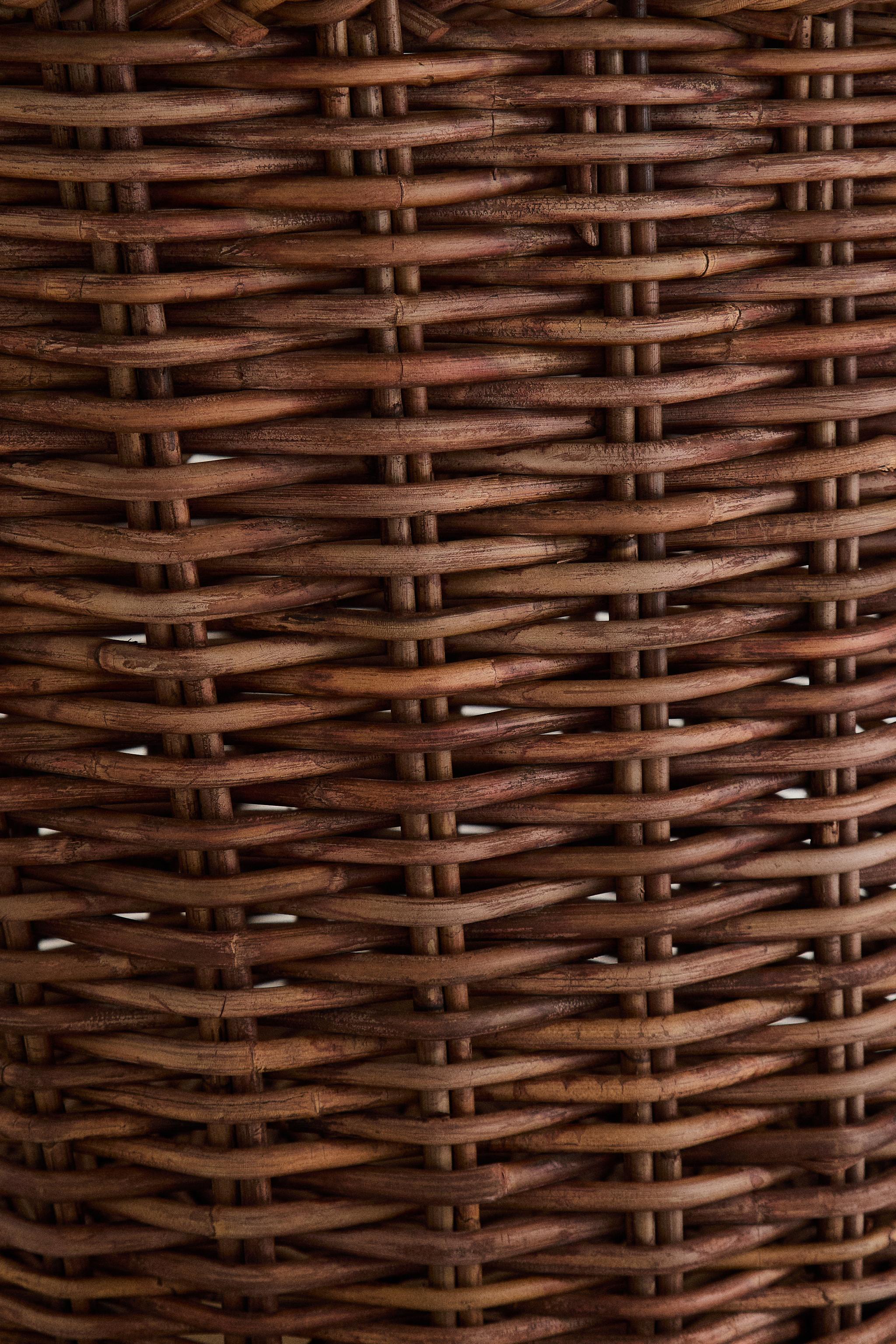 SQUARE RATTAN BASKET