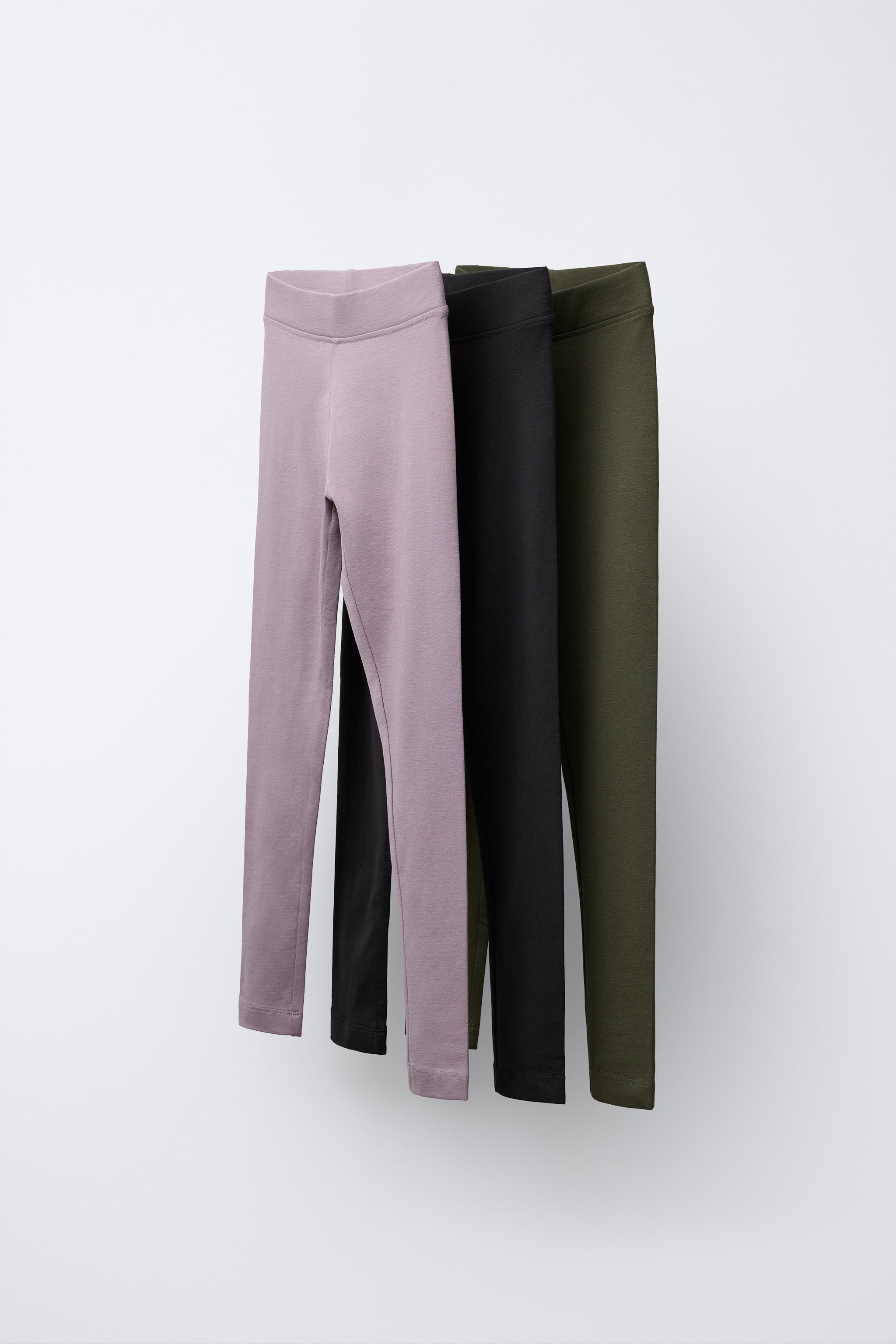 THREE-PACK OF BASIC LEGGINGS