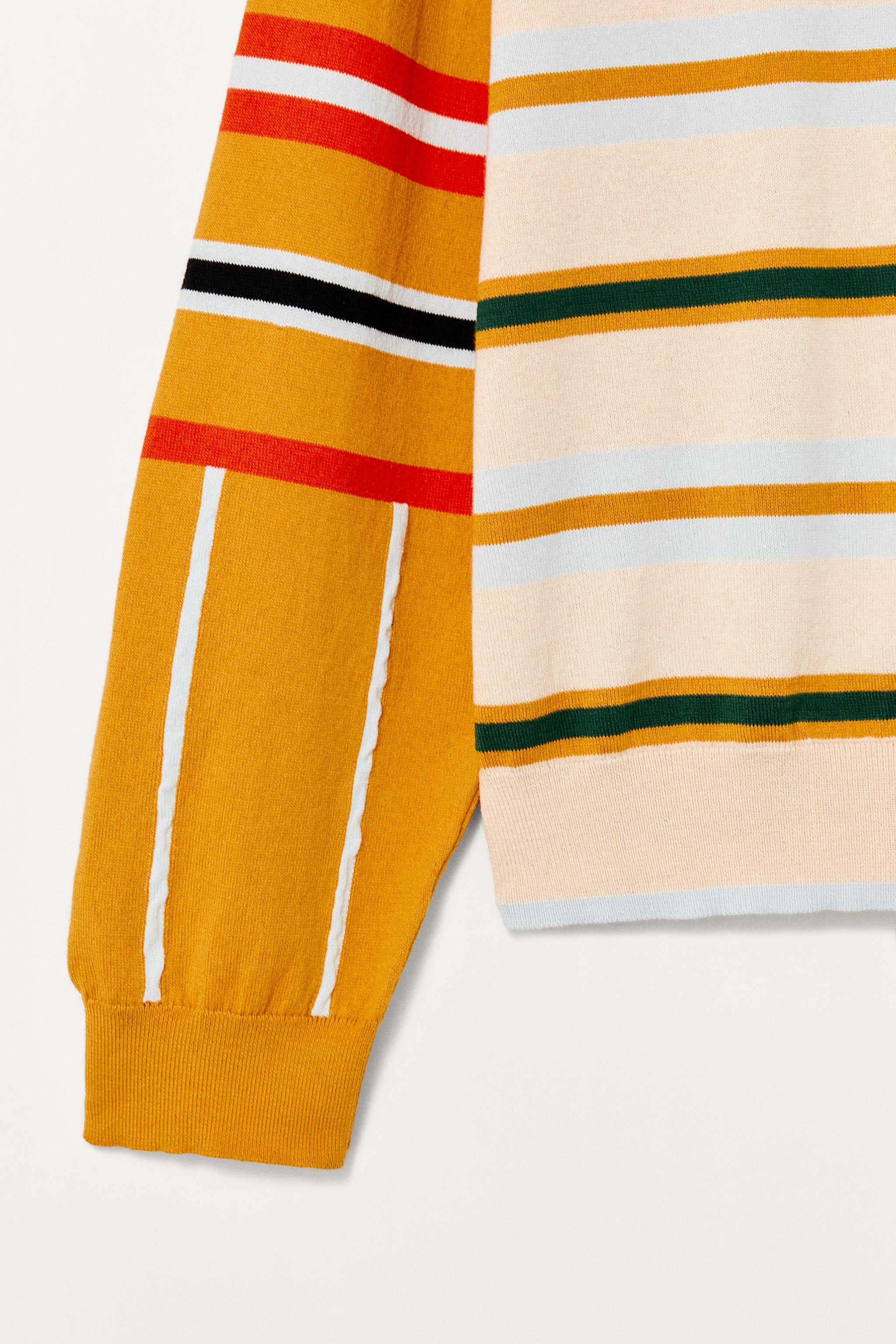 LIMITED EDITION COMBINATION STRIPED SWEATER