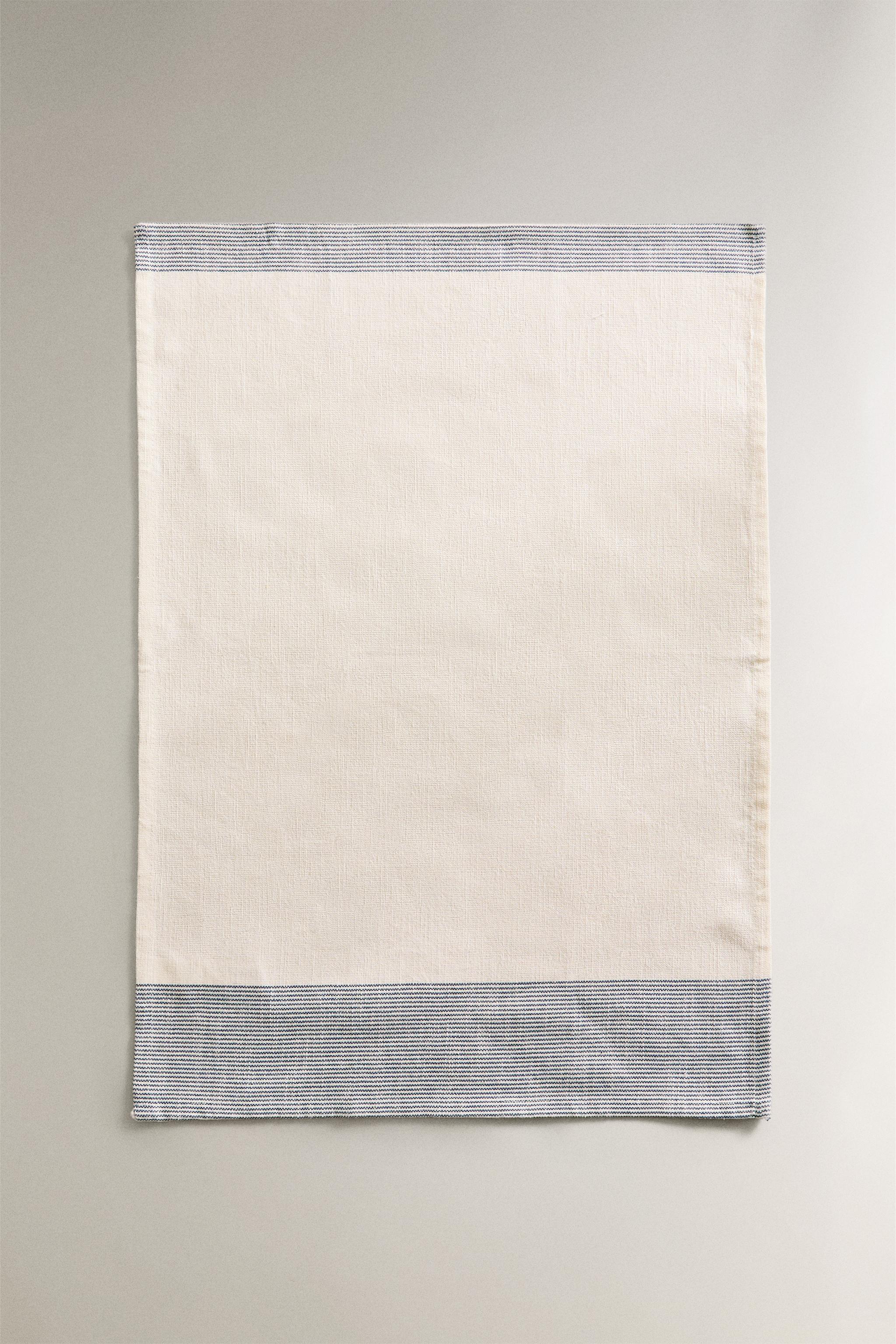 SET OF DYED THREAD KITCHEN TOWELS (SET OF 2)