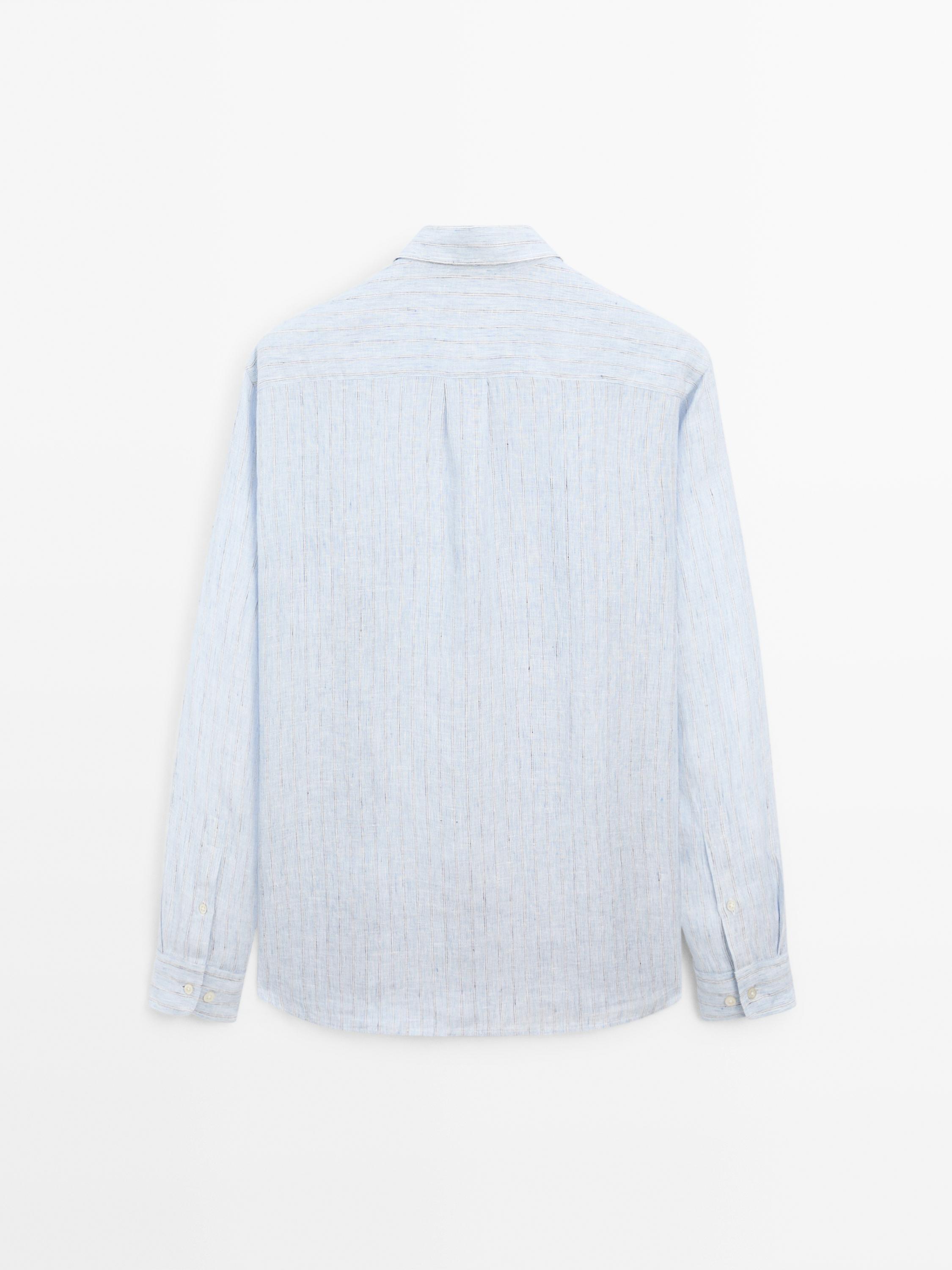 Regular fit striped shirt