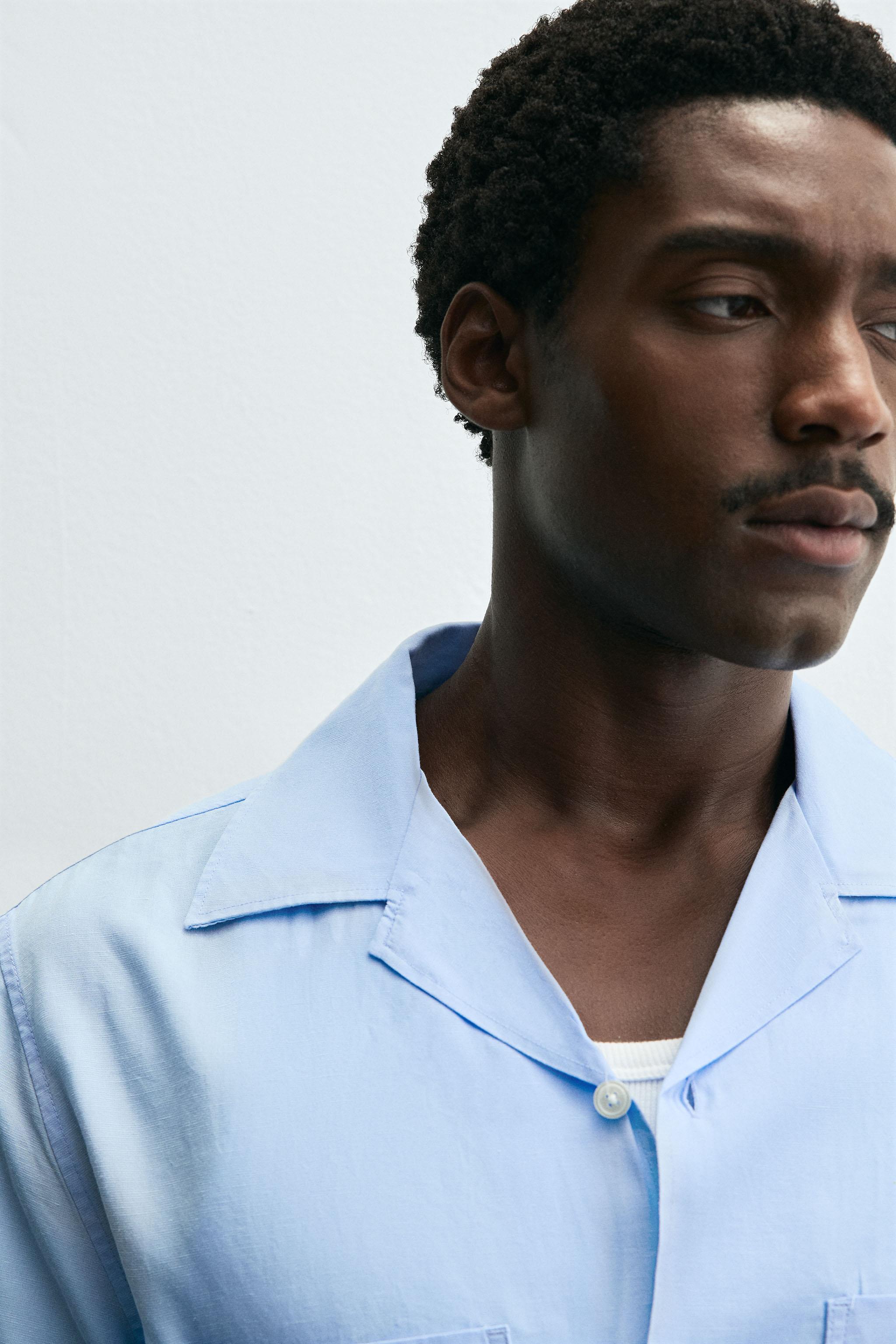 LYOCELL - LINEN SHIRT