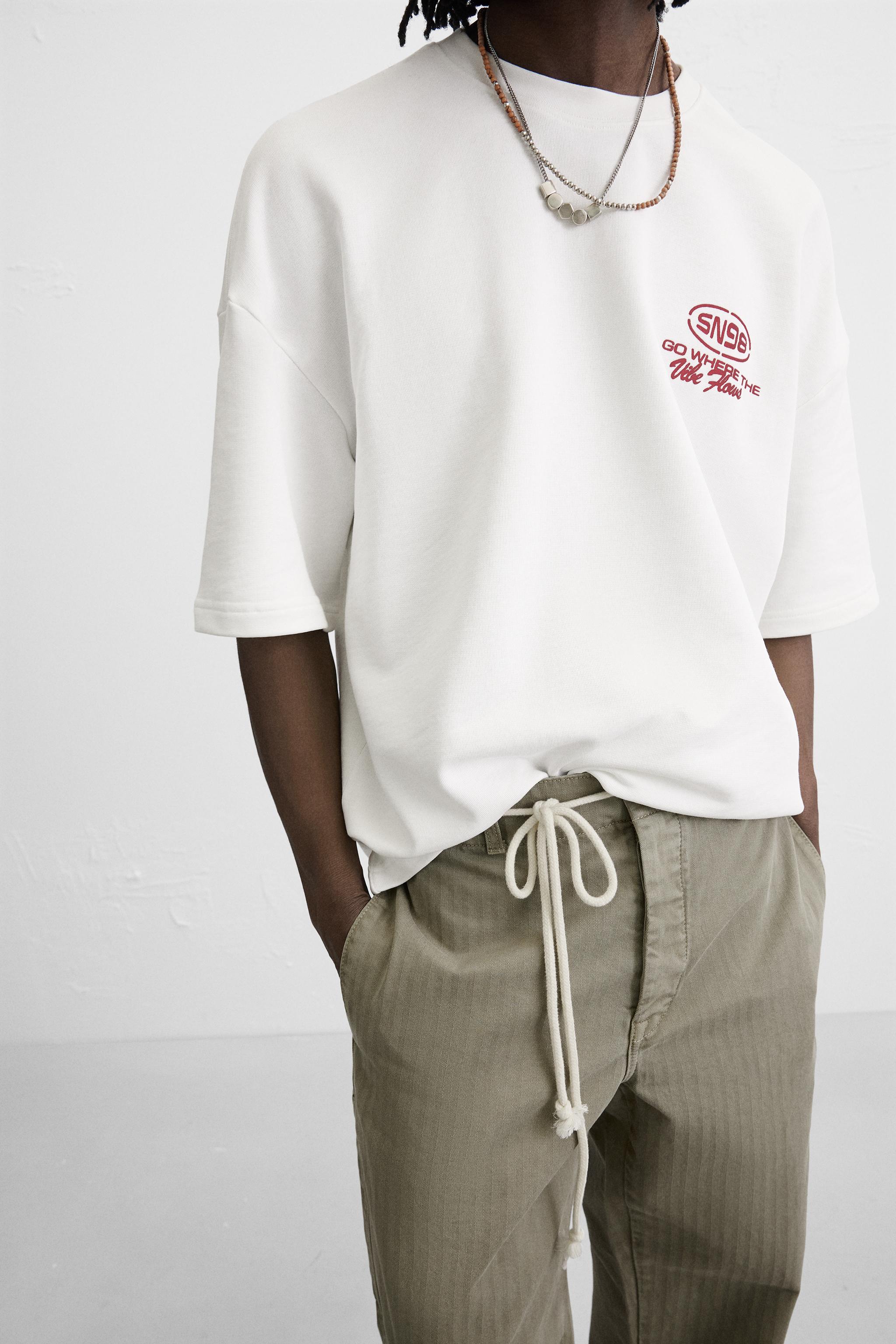 MIXED PRINT SWEATSHIRT