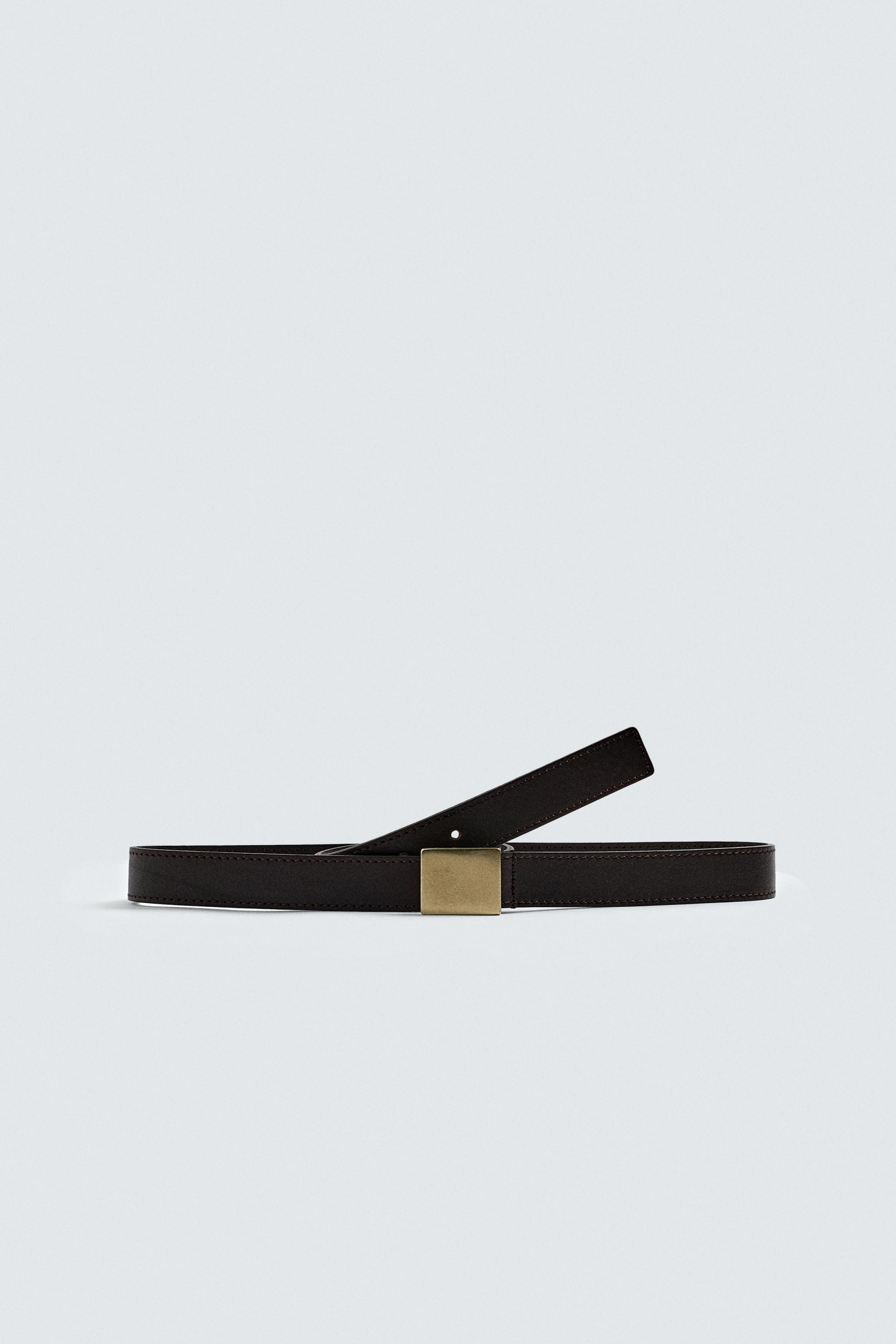 LIMITED EDITION PLATE LEATHER BELT