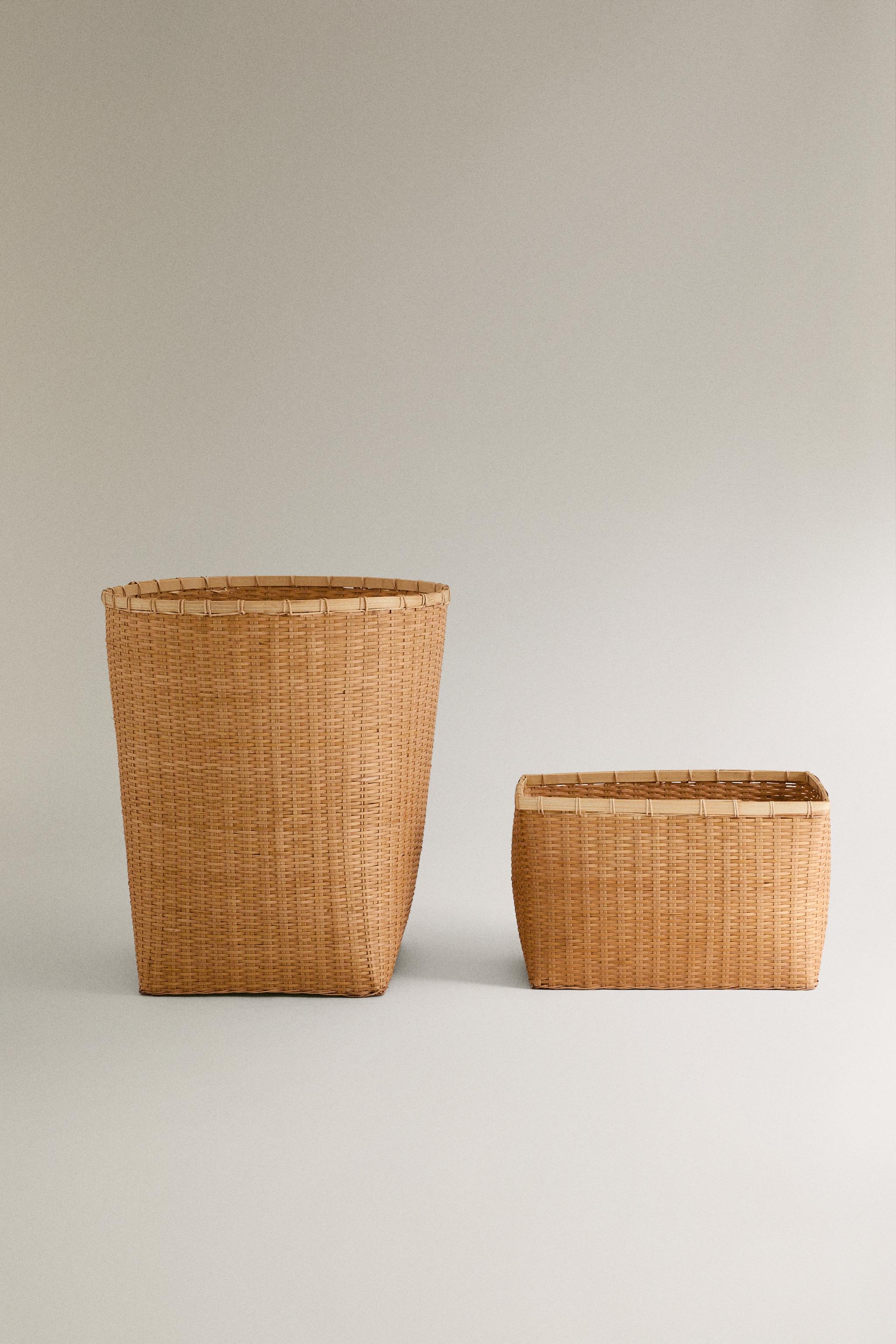 WOVEN BAMBOO BASKET
