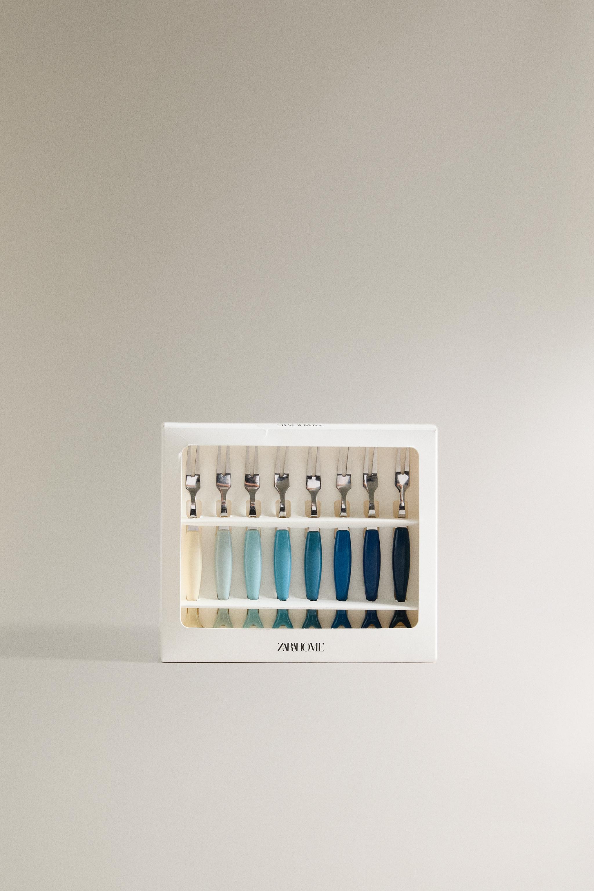 SET OF FISH APPETIZER FORKS (SET OF 8)